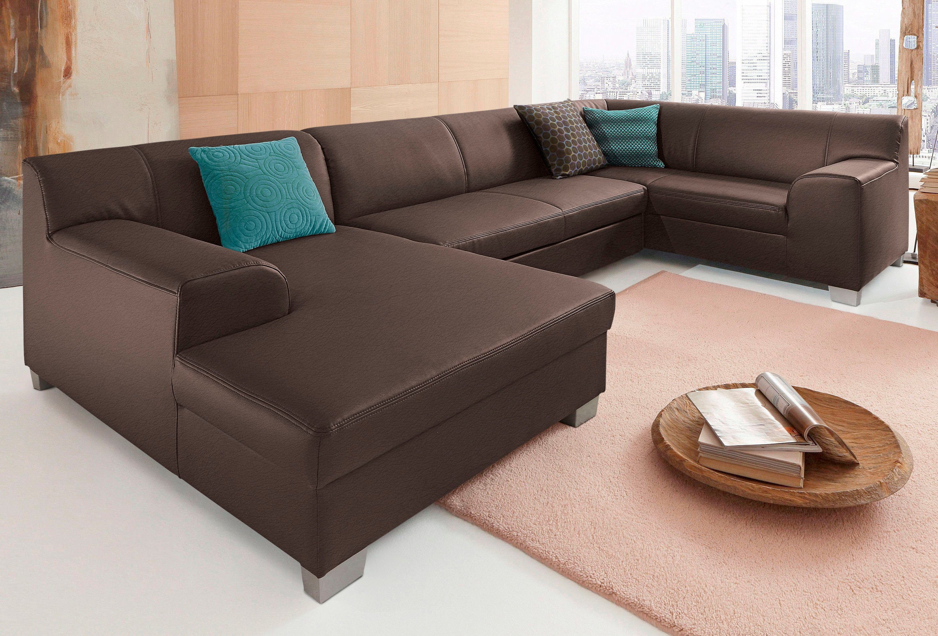 DOMO collection Wohnlandschaft "Amando in vielen Bezugsvarianten, auch in L günstig online kaufen