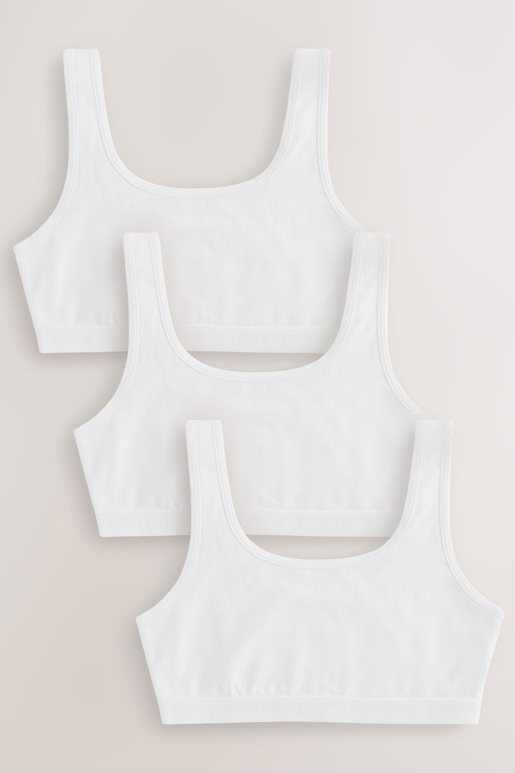 Next Crop-Top Kurztops, 3er-Pack (3-tlg)