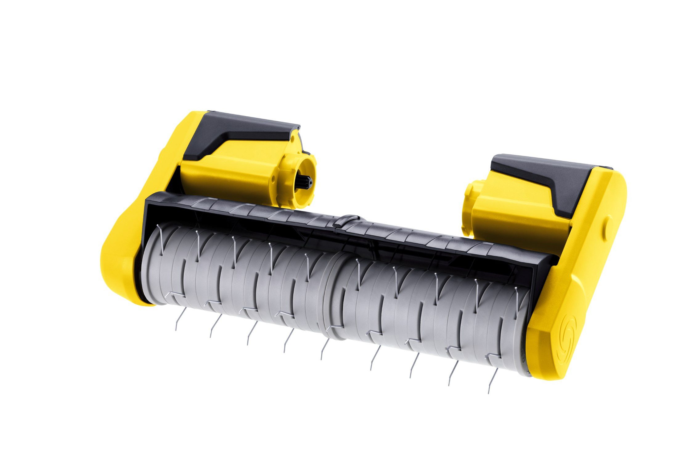 Gloria Elektro-Fugenbürste MultiBrush XL Erweiterungs-Set mit Rasenlüfter – 32 cm Arbeitsbreite