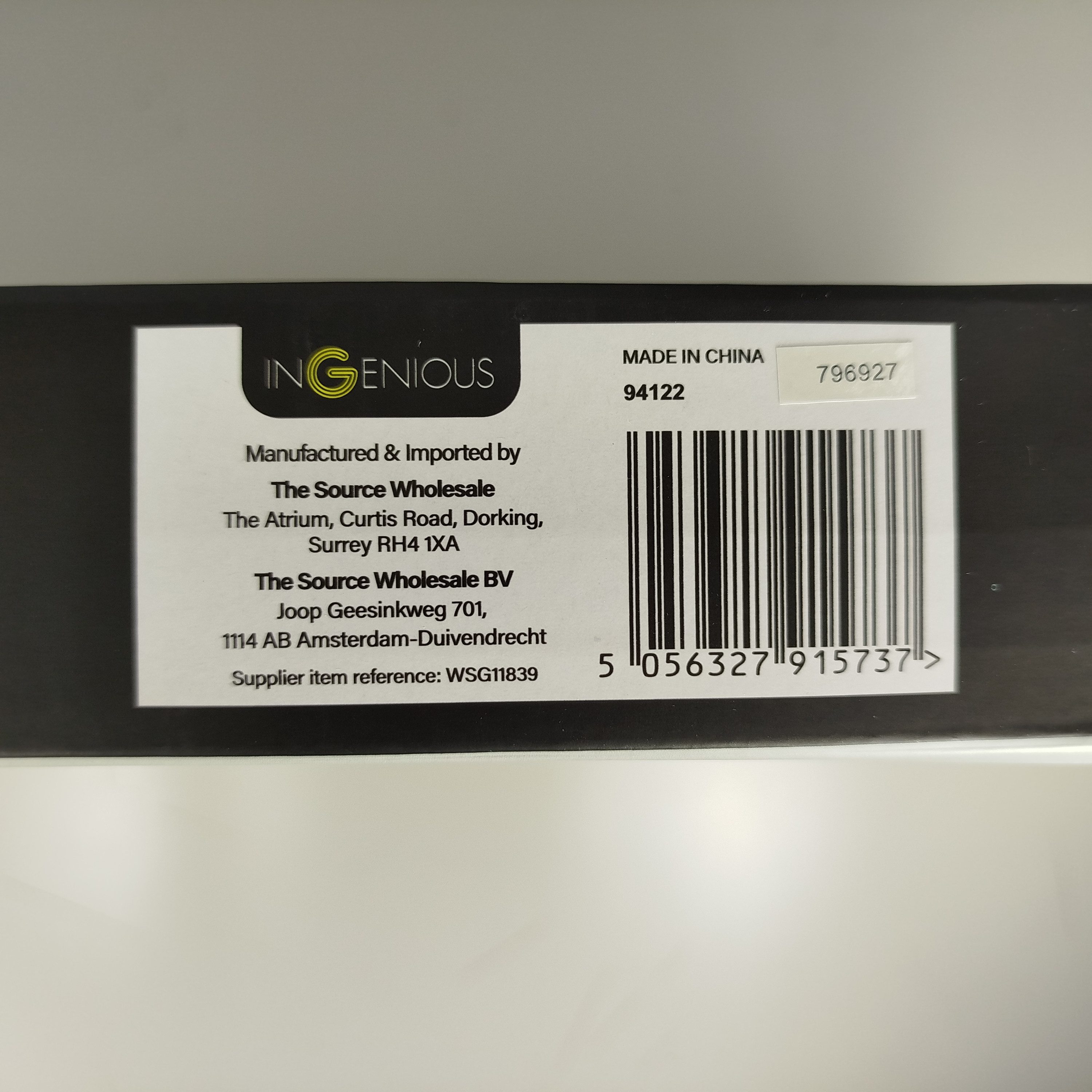 The Source Laptoptisch Klappbarer Sofa Laptoptisch Sofatisch mit USB Anschlüssen und