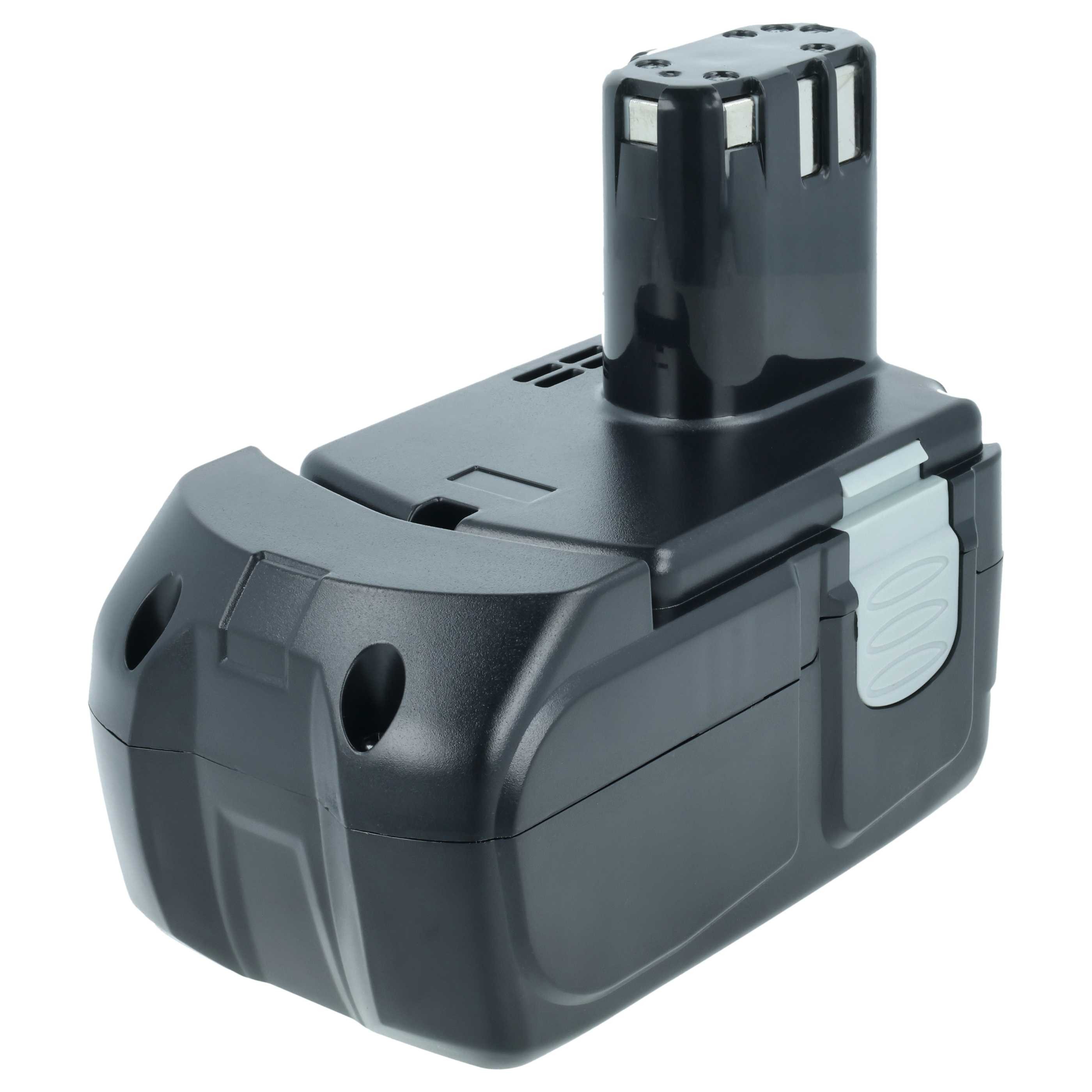 vhbw passend für Hitachi CR 18DMR, DS 18DL, DS 18DMR, DS 18DFL, DS 18DFLG, Akku Akku NiMH 1500 mAh (18 V, 1 St), Leistungsfähiger Austausch-Akku für Werkzeug Powertools wie