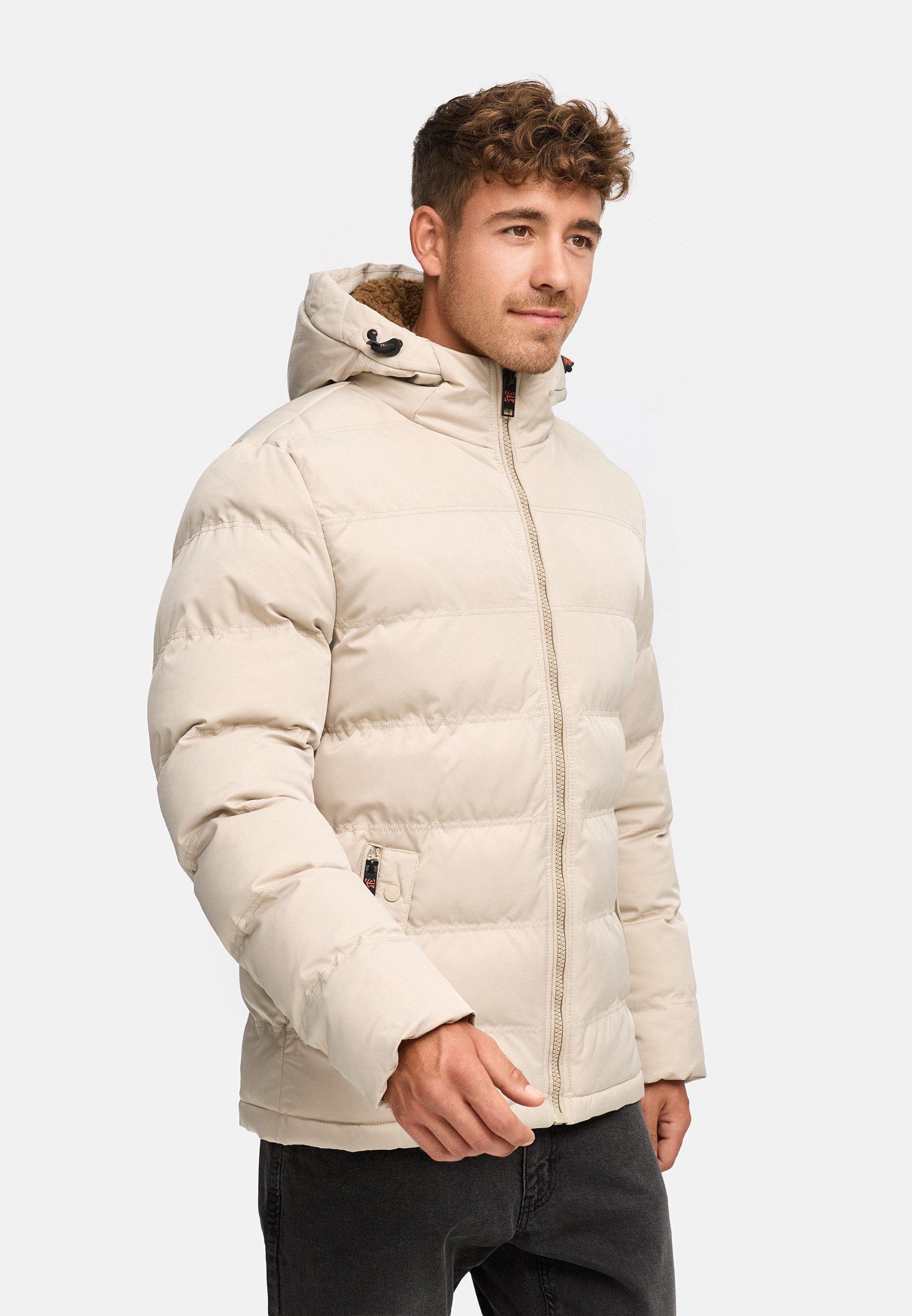 Indicode Steppjacke Herren Nemos Herrenjacke Daunen-Optik