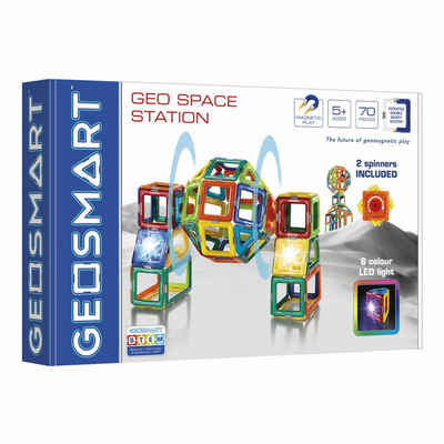 Smart Games Magnetspielbausteine Geosmart Geo Space Station, (70 St)