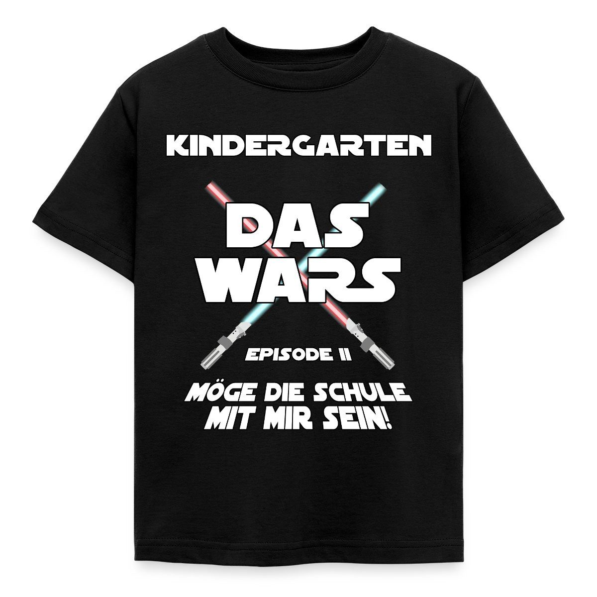 Spreadshirt T-Shirt Einschulung Das Wars Möge Die Schule Mit Mir Sein Kinder T-Shirt (1-tlg) Fällt klein aus. Wir empfehlen, eine Größe größer zu bestellen.