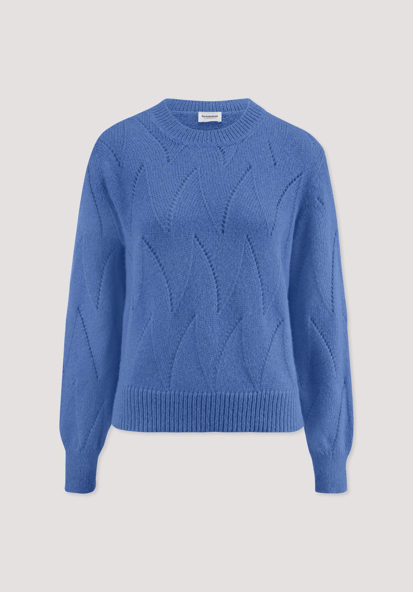 Hessnatur Strickpullover aus reinem Alpaka (1-tlg)