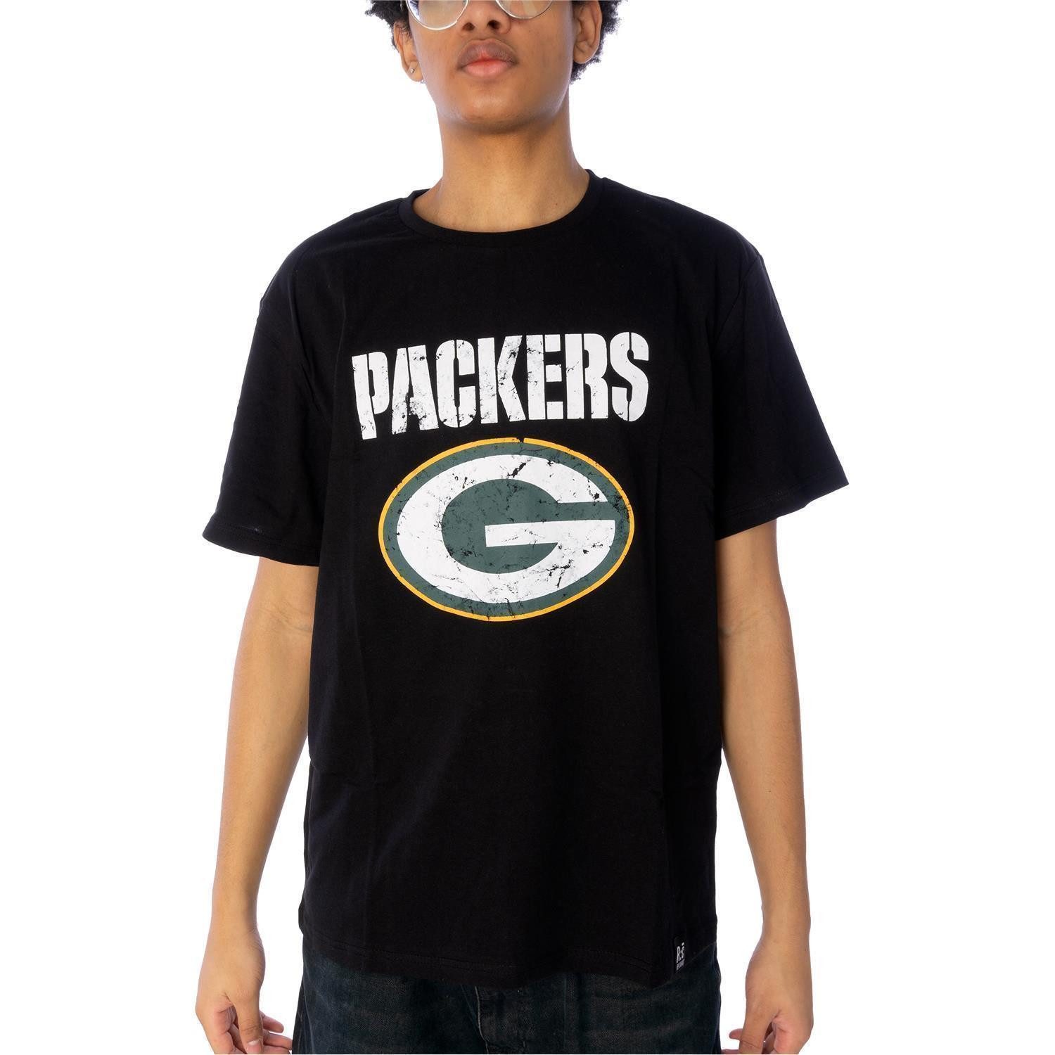 T-Shirt T-Shirt Recovered Green Bay Packers Logo