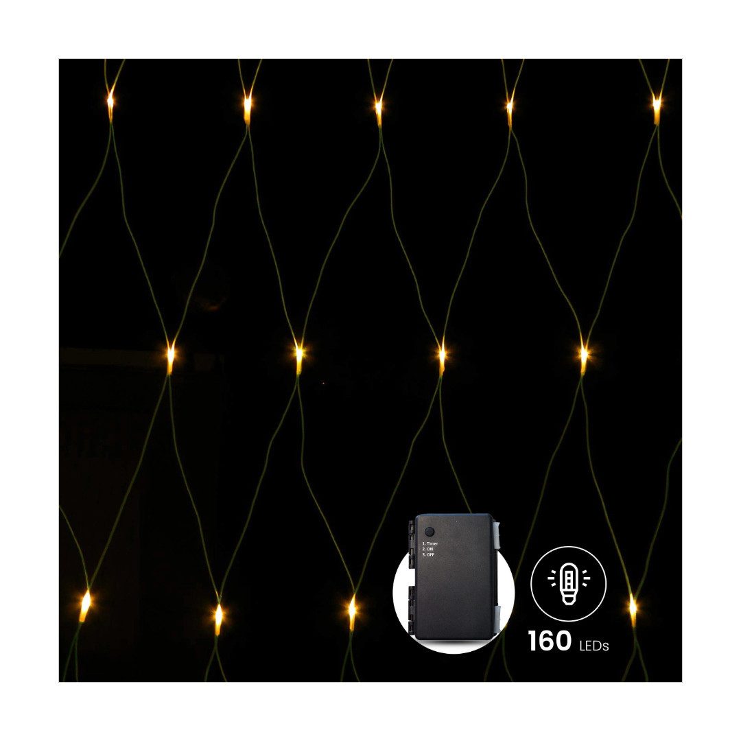 Gartenpirat Lichternetz mit warmweißen LEDs und günstig online kaufen