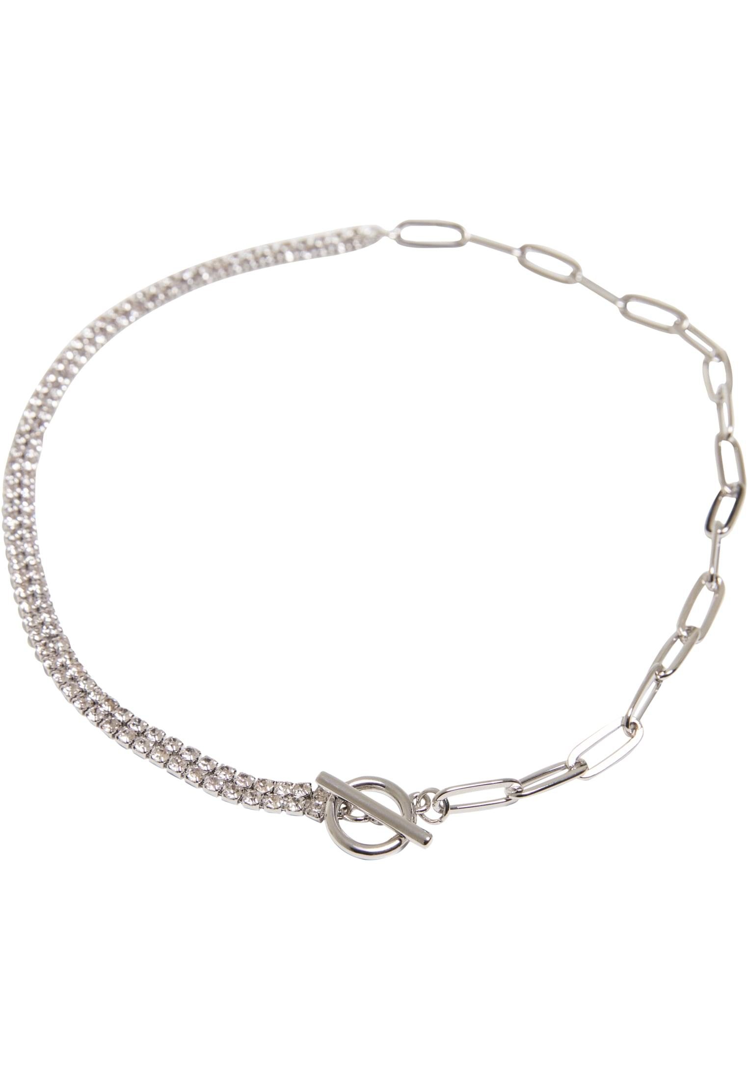 URBAN CLASSICS Schmuckset Accessoires Venus Various Flashy Chain Necklace (1-tlg) silver