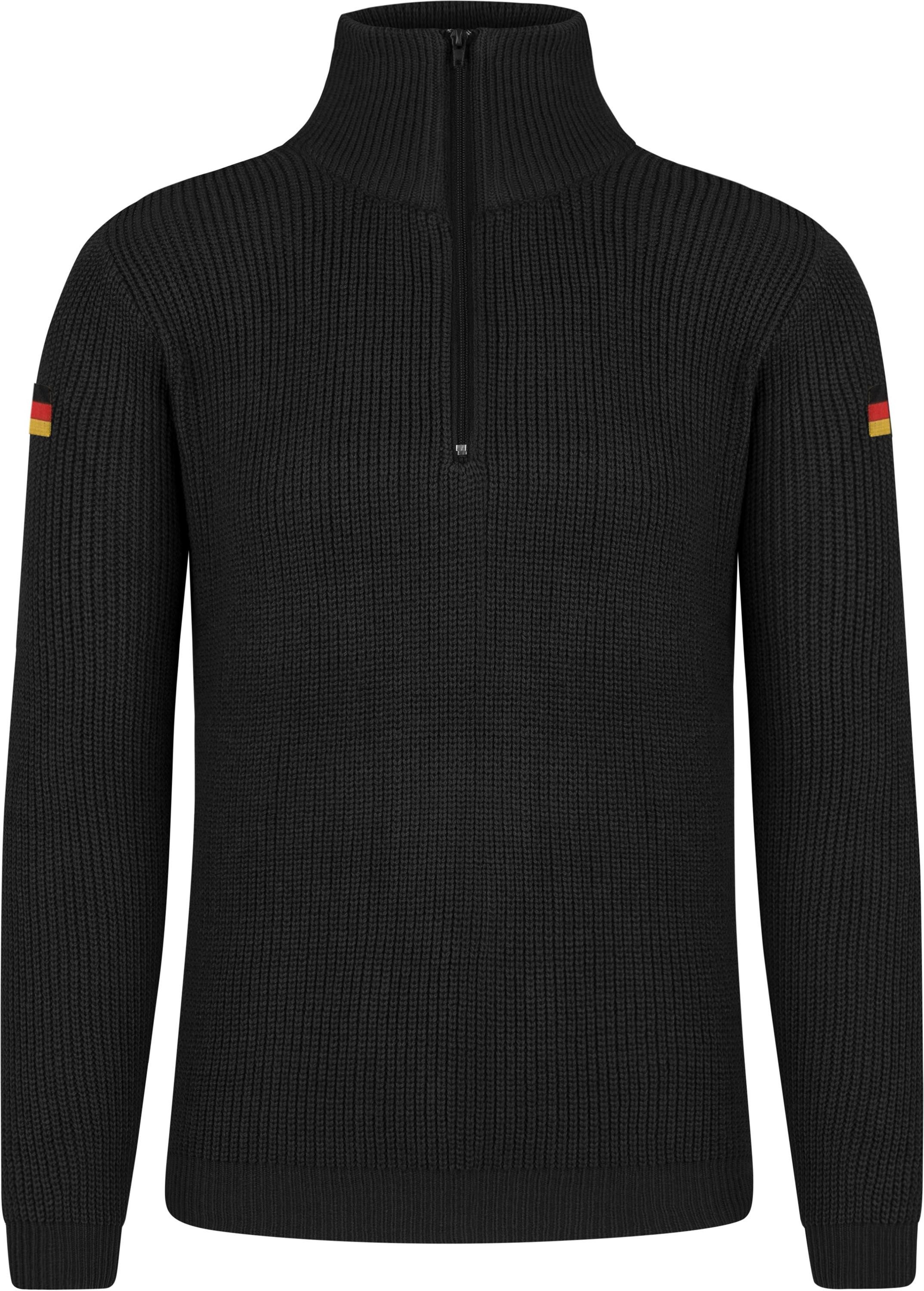 normani Strickpullover Herren Troyer-Pullover Höntrup Bundeswehr Winterpull günstig online kaufen
