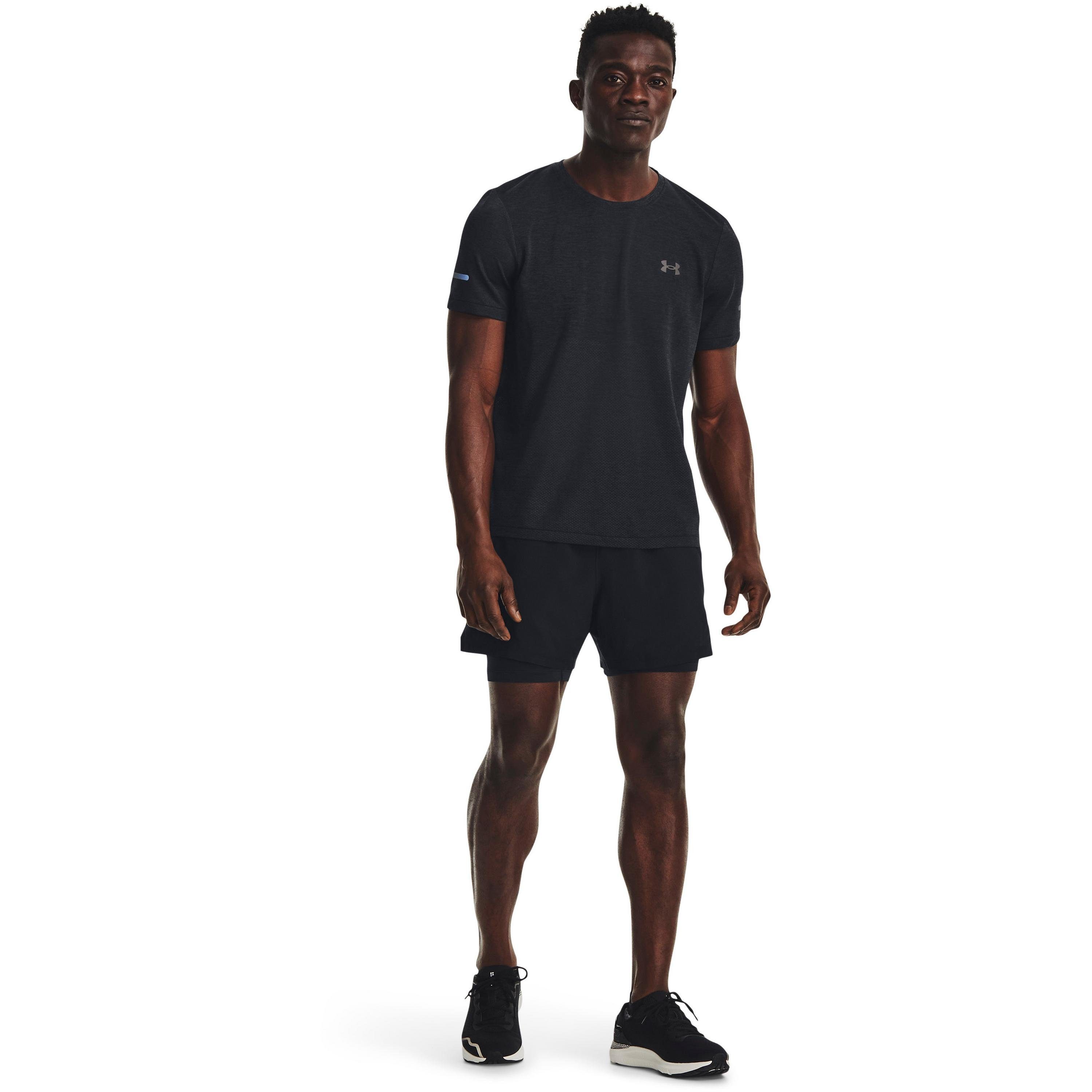 SEAMLESS Funktionsshirt Armour® black-reflective Under