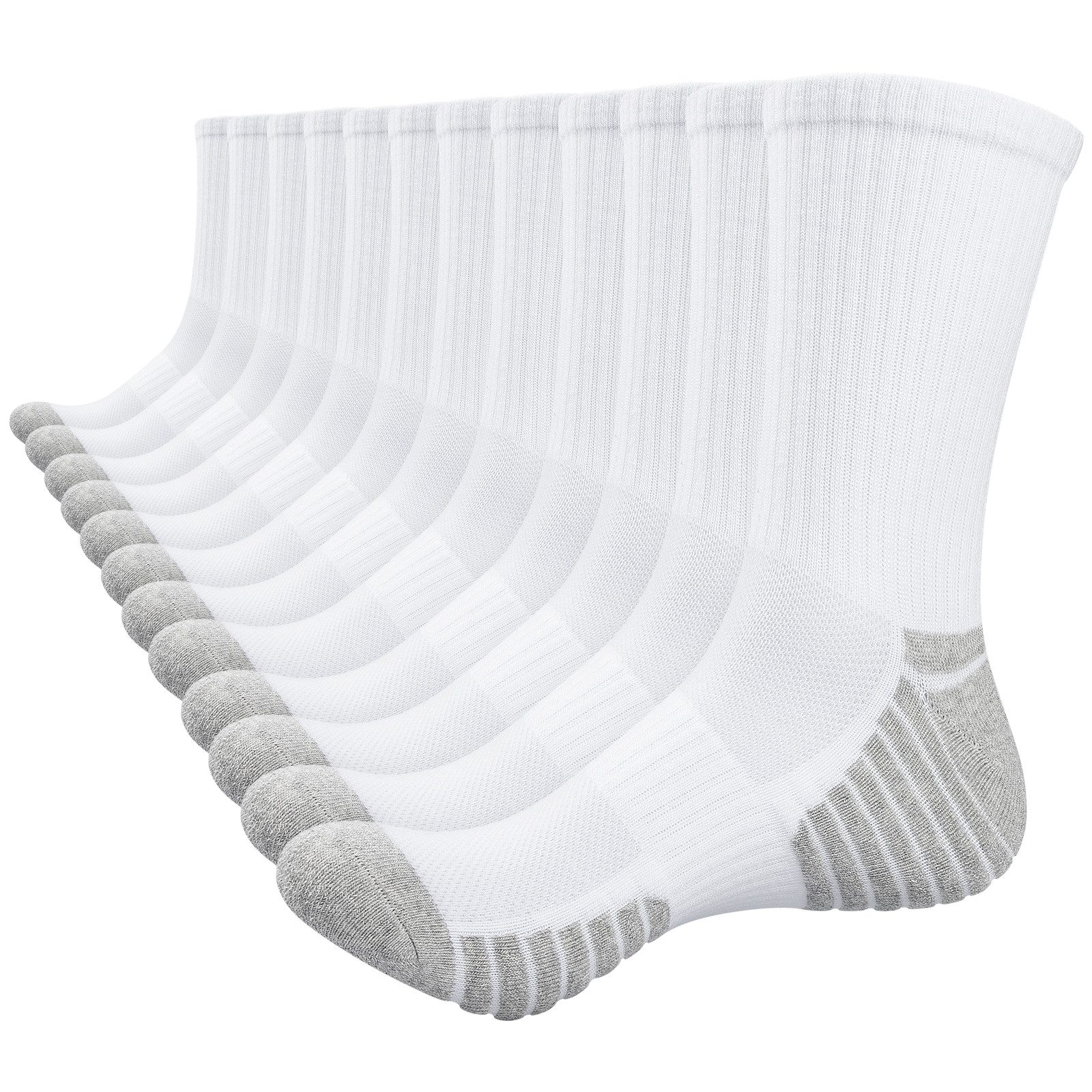 TANSTC Sportsocken Wandersocken Trekkingsocken 6 Paar Damen & Herren Outdoor Socken (Set, 6 Paar Socken im Set) Atmungsaktiv, elastisch, bequem, strapazierfähig, formstabil