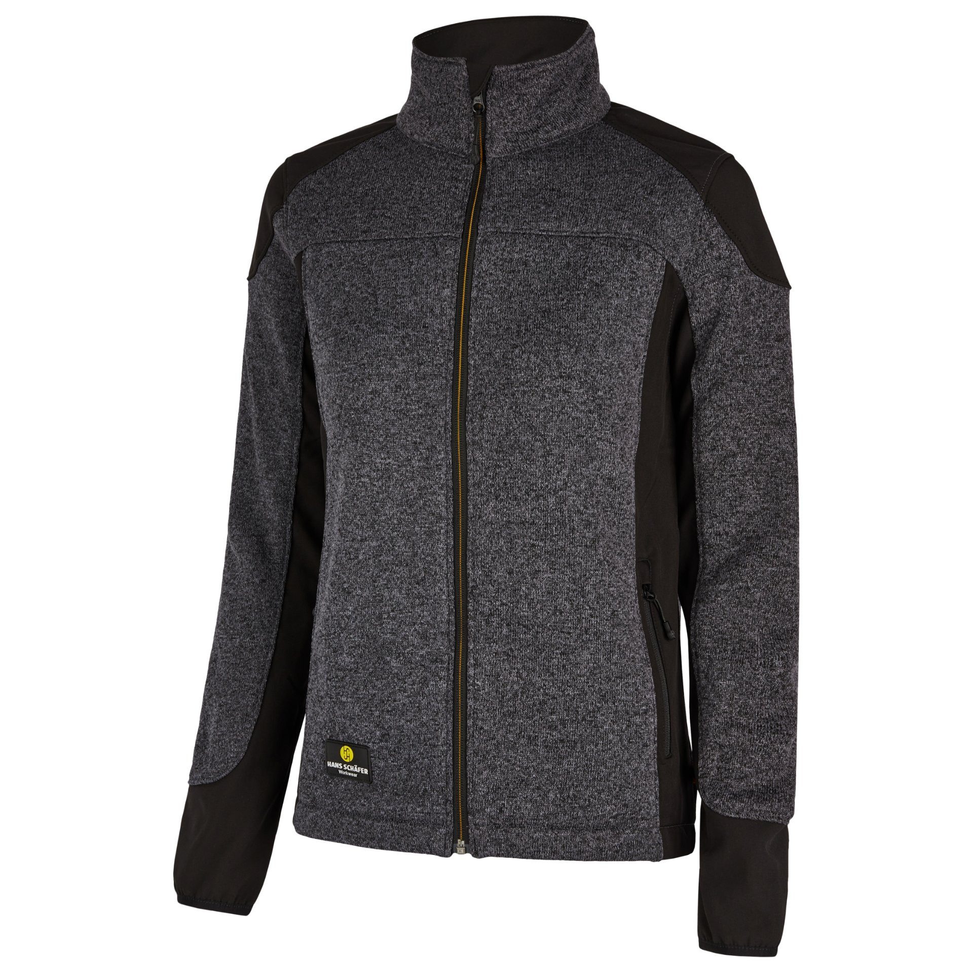 Hans Schäfer Workwear Strickfleecejacke Damen Strickfleecejacke Arbeitsjacke powered by Ralf Moeller