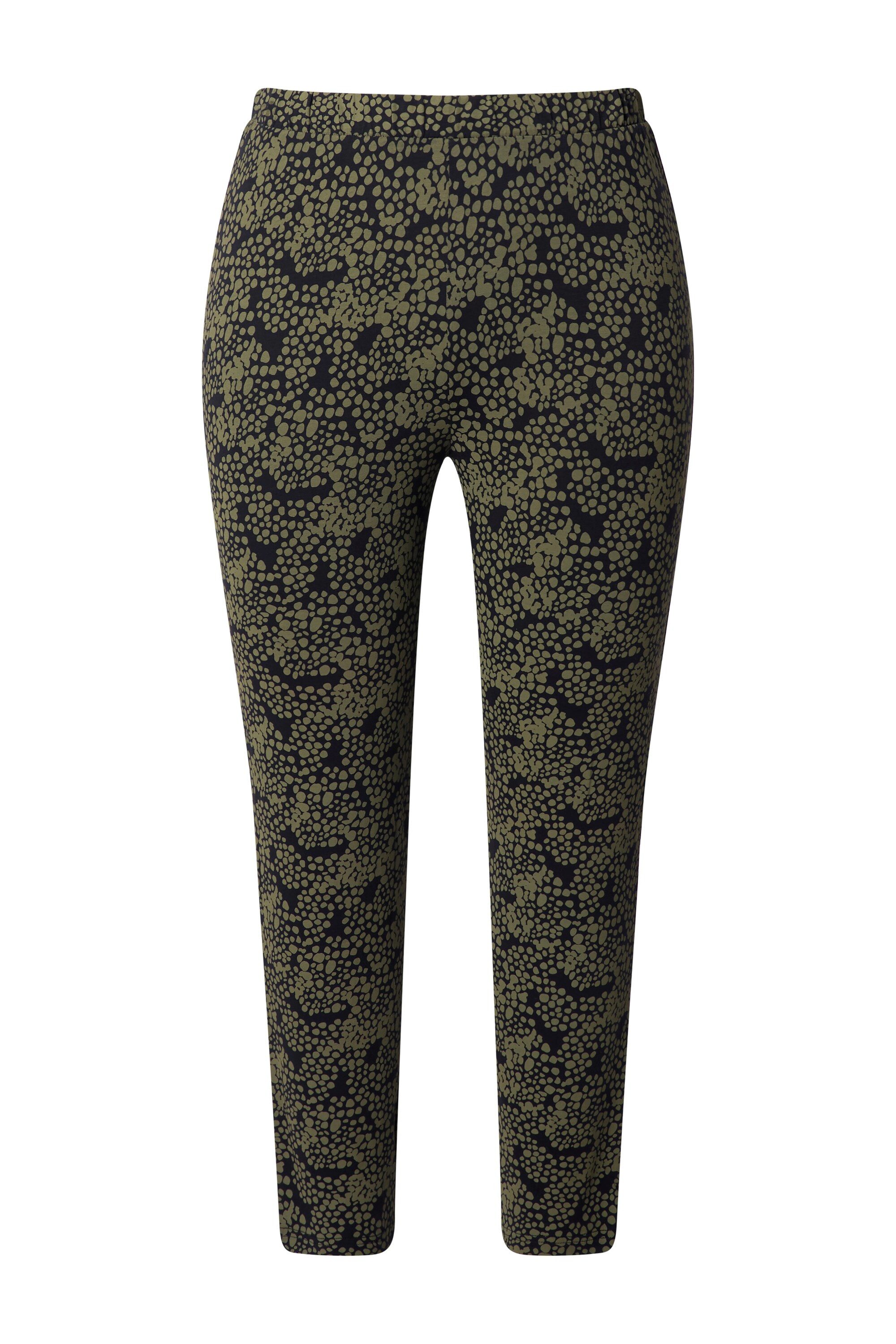 Ulla Popken Leggings Leggings bedruckt schmales günstig online kaufen