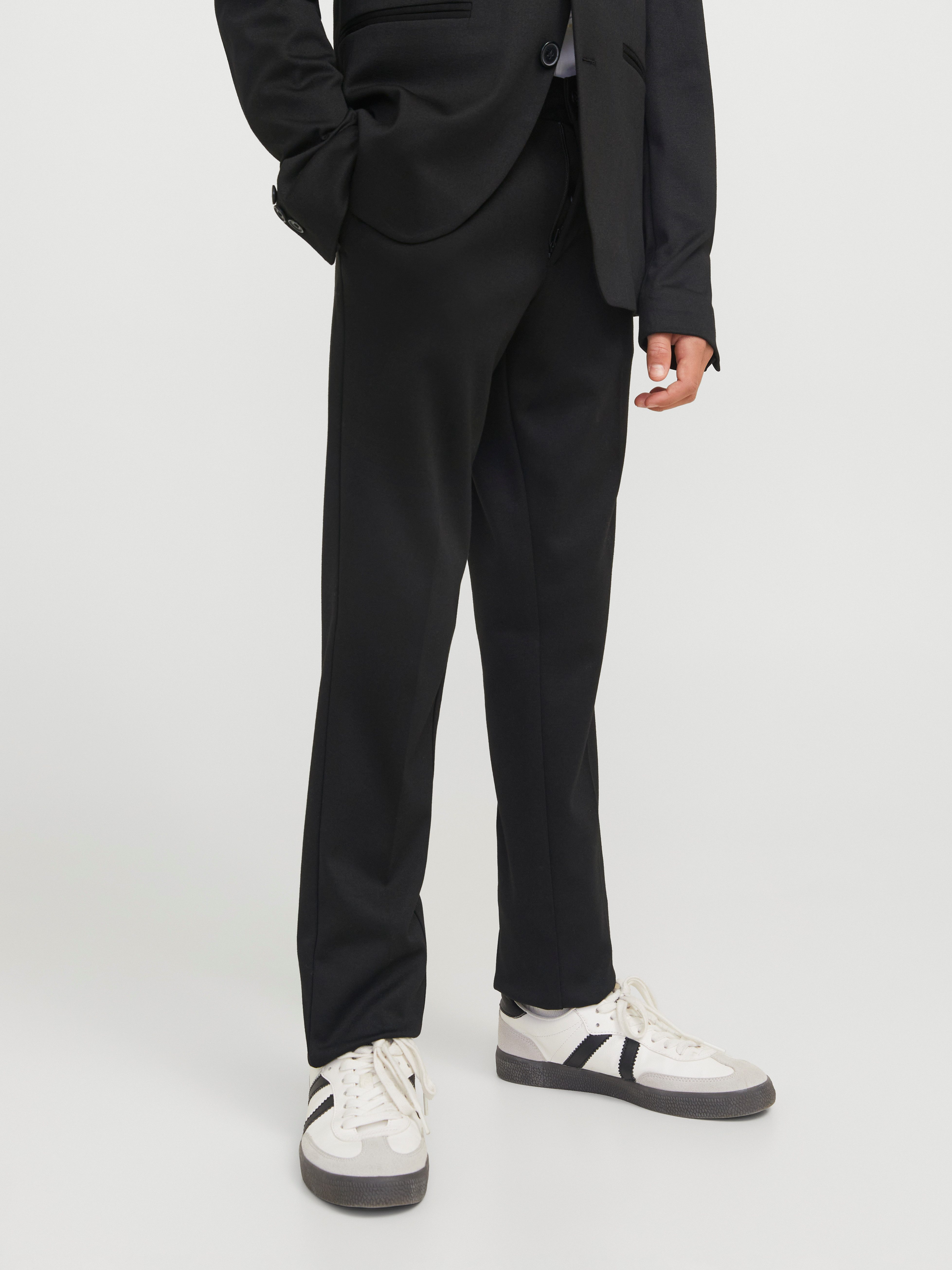 Jack & Jones Junior Anzughose JJEJAXON bietet Komfort durch elastische Passform unifarben, modisch, slim fit, Web
