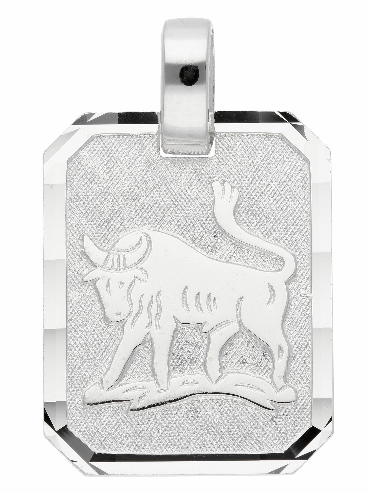 Kettenanhänger & Damen Silber Silberschmuck 925 Adelia´s Herren für Stier, Anhänger Sternzeichen