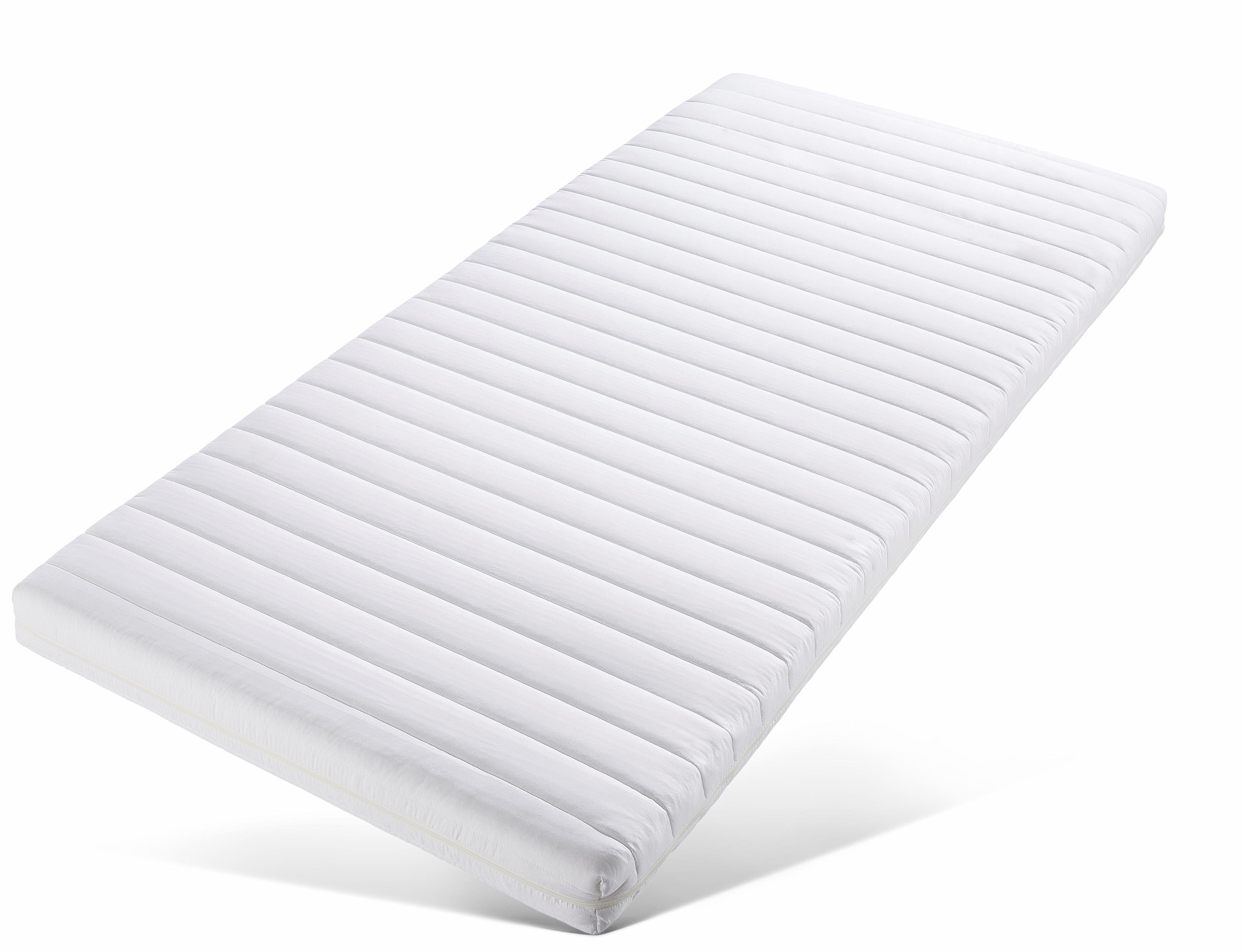 Komfortschaummatratze + Rollrost Starter-Kit, Matratze & Lattenrost 90x200 cm, OTTO home, (Set), Matratze 7 Zonen, atmungsaktiv, Lattenrost 28 Leisten