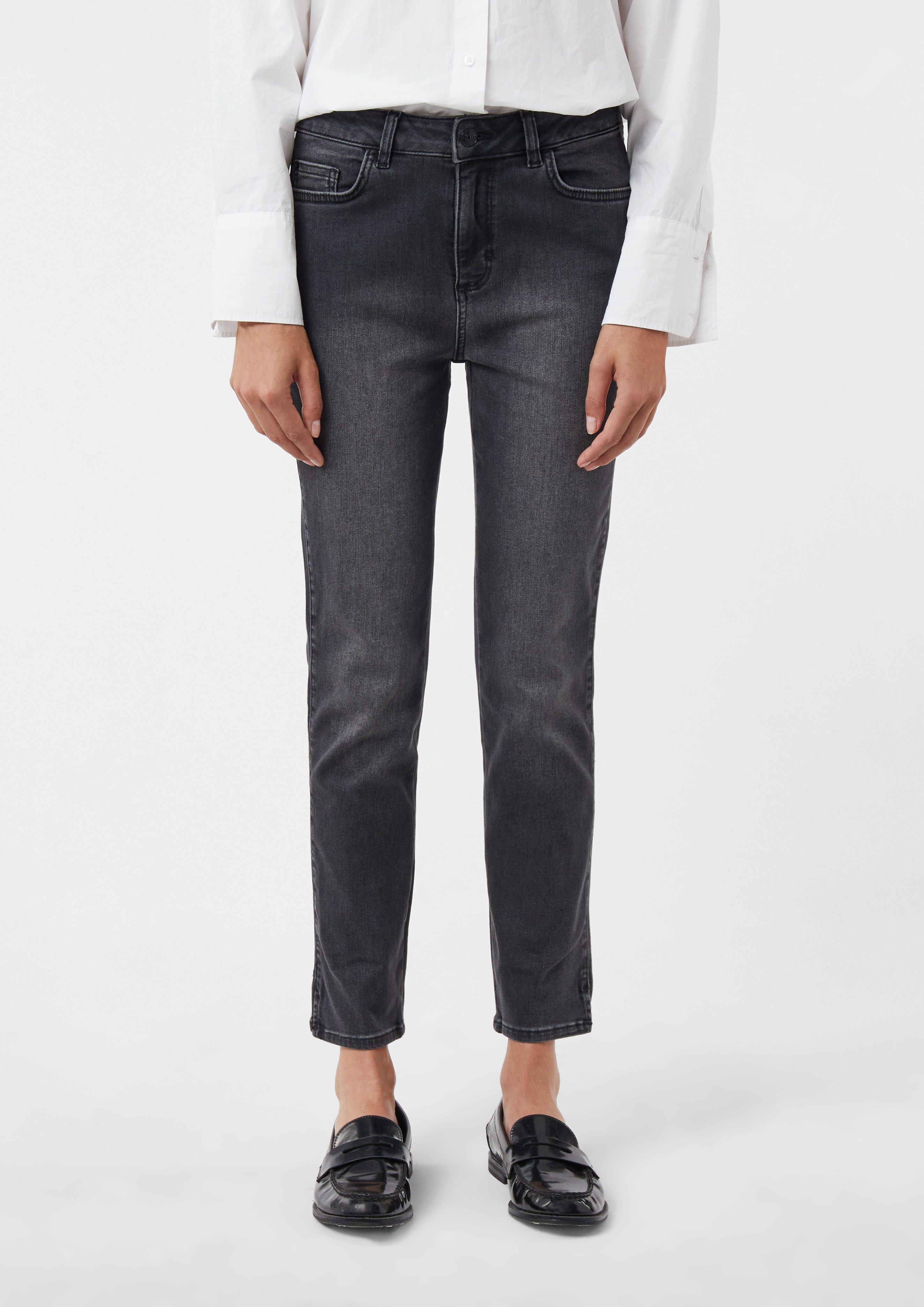 comma casual identity Skinny-fit-Jeans mit Waschung und Lyocell günstig online kaufen