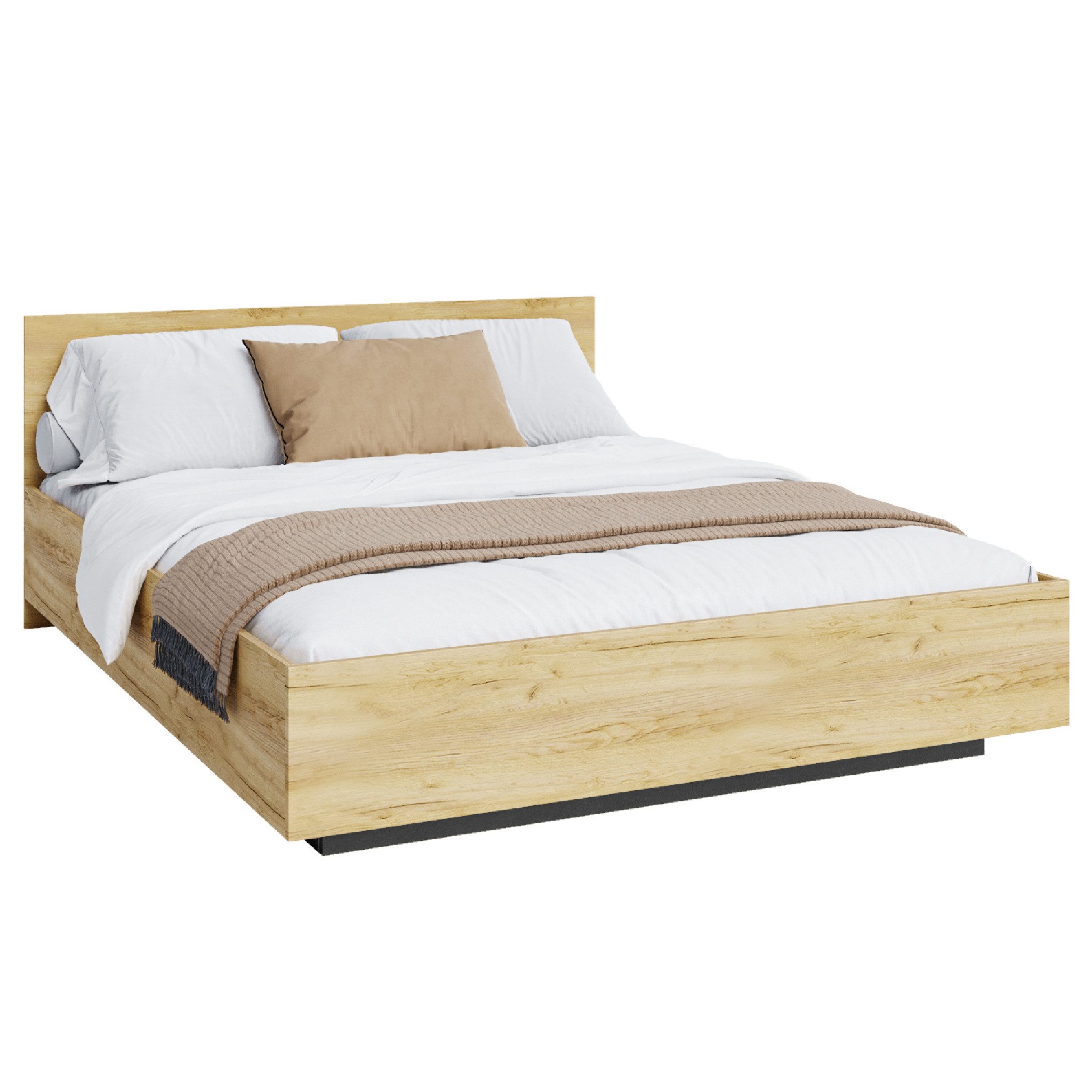 FDM Stauraumbett Bett Stauraumbett PERU Bettgestell 90x200, 140x200 & weitere Größen (verfügbar 90x200 120x200 140x200 160x200 180x200cm, Bettrahmen, Bett, mit großen Kopfteil, mit Bettkasten zum aufklappen), mit/ohne Matratze