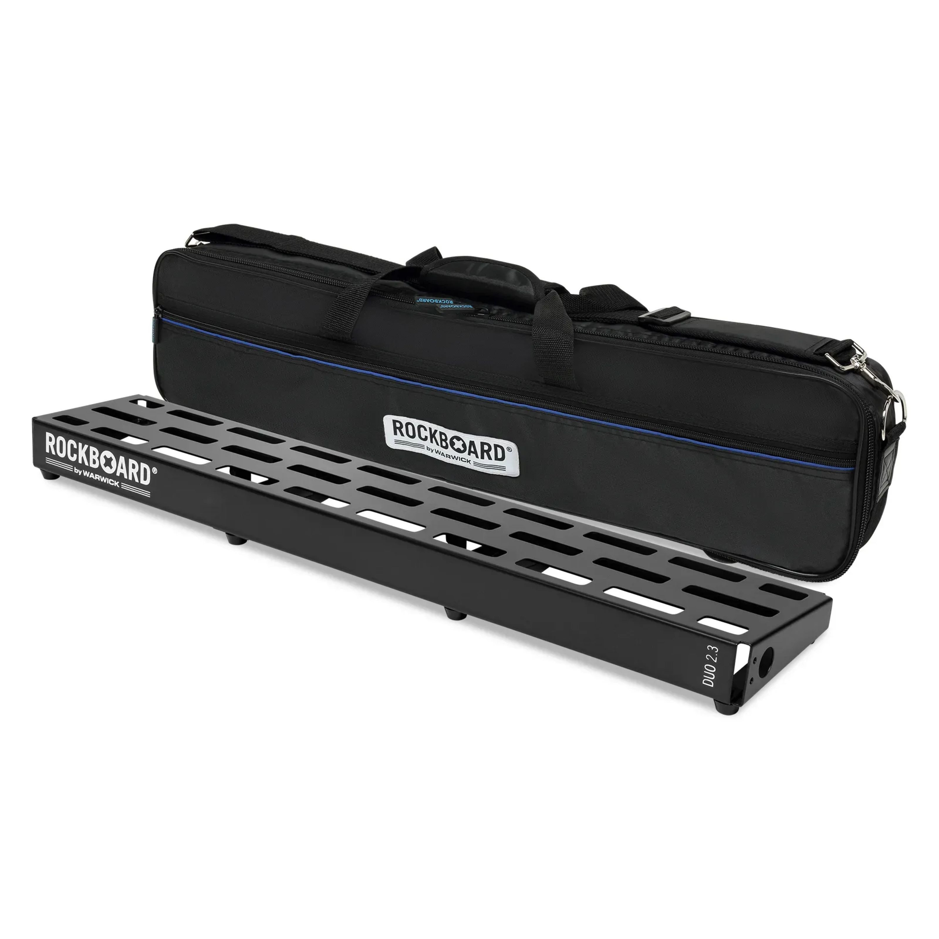 Rockboard Musikinstrumentenpedal, (Effekte, Pedalboards), DUO 2.3 with Gigbag - Pedalboard für Gitarren