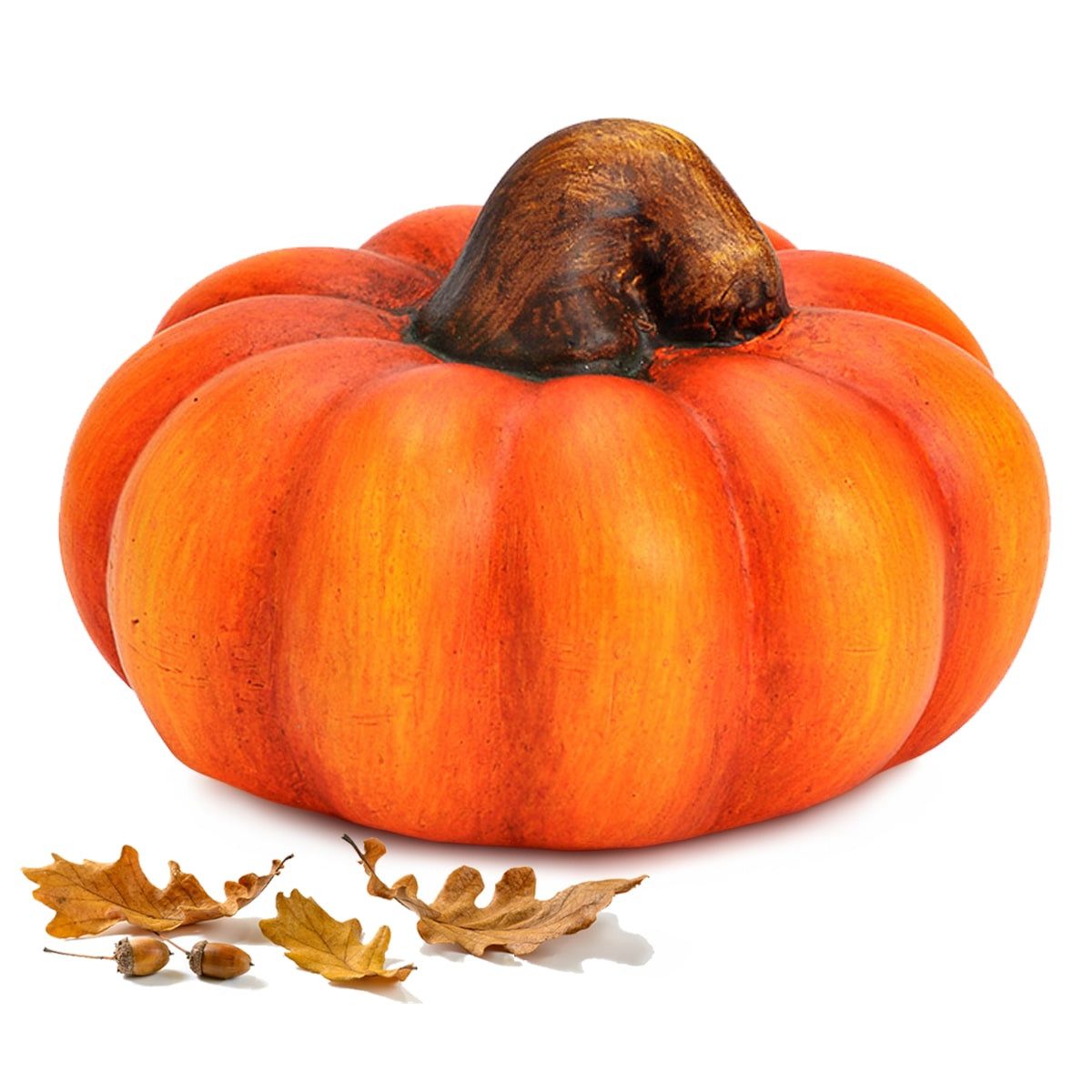 matches21 HOME & HOBBY Dekofigur Kürbis orange aus Ton, 10 cm als Herbst & günstig online kaufen