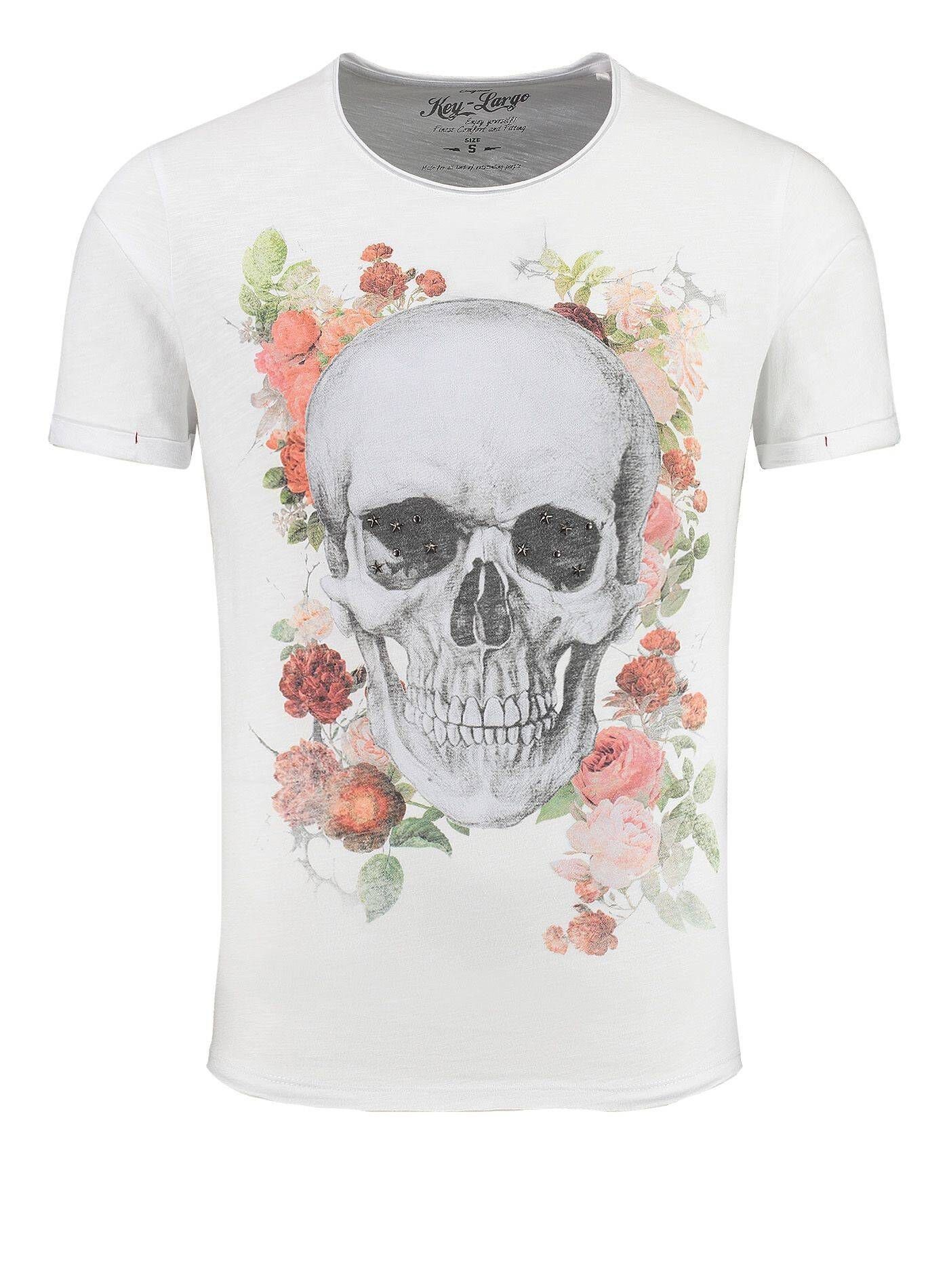 Key Largo T-Shirt Herren T-Shirt MT TERMINAL round (1-tlg)