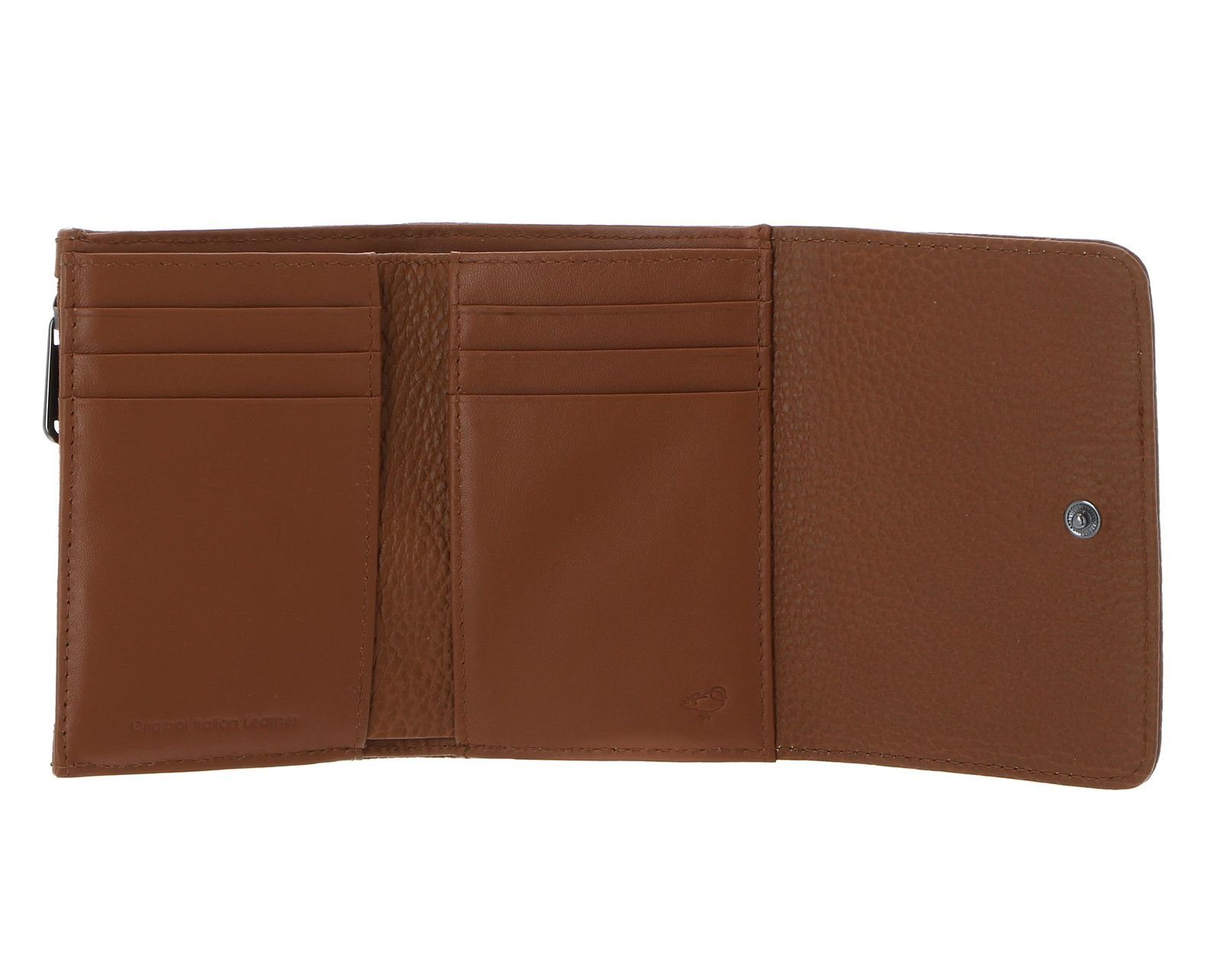 Geldbörse Mellow Indian Mandarina Duck Leather Tan