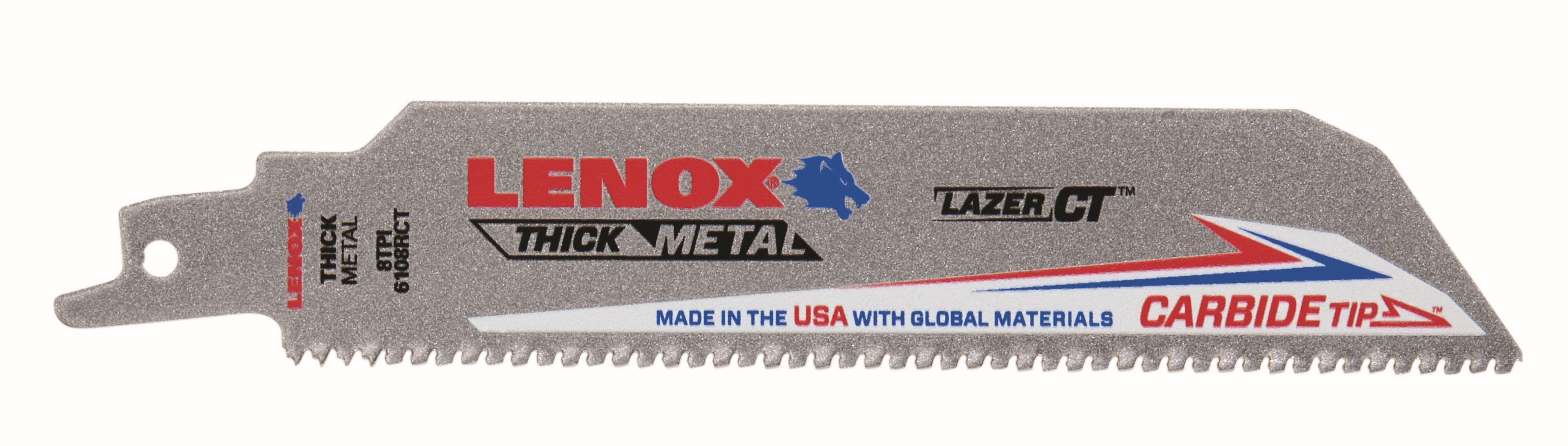 Lenox Säbelsägeblatt 2014220 Saebelsaegeblatt HM Metall 152mm