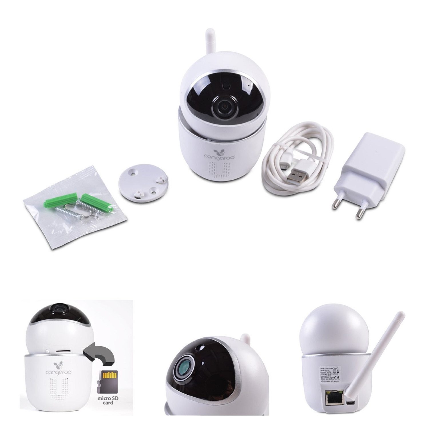 Video-Babyphone Babyphone Hype, Wi-Fi/Lan