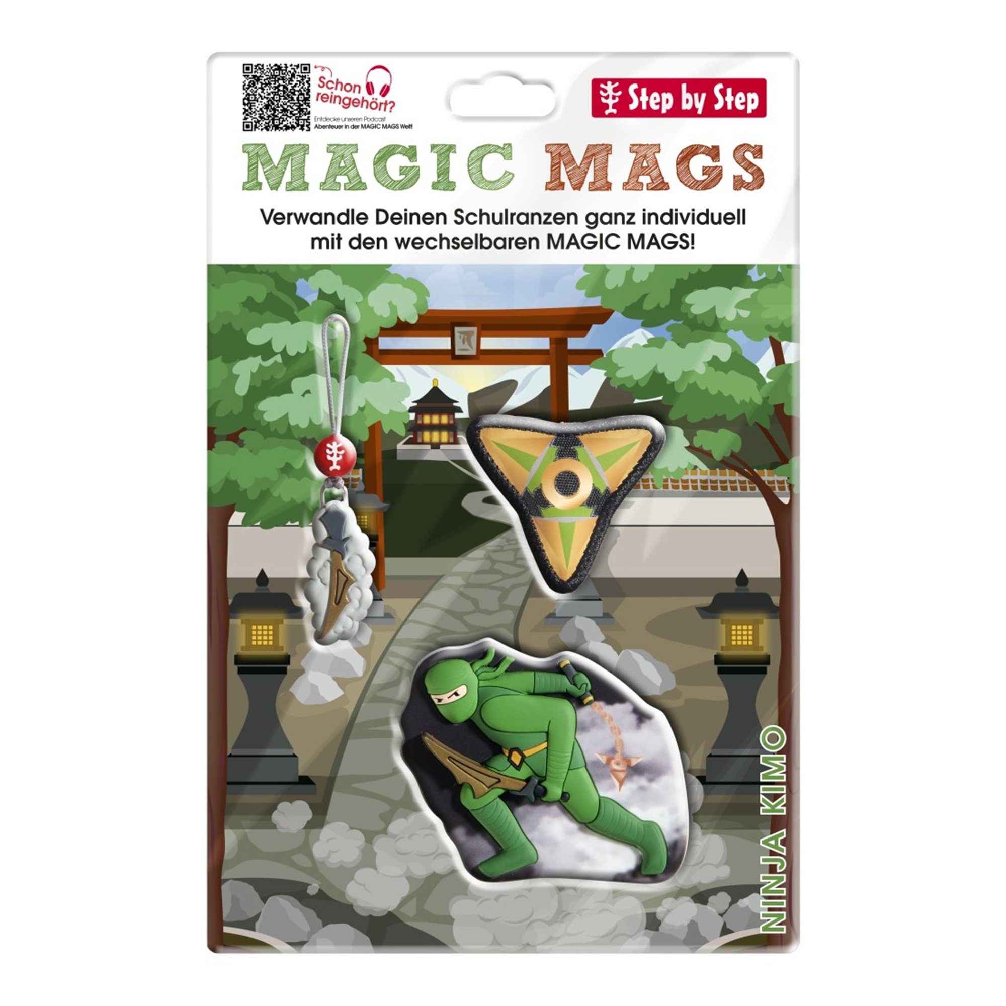 Step by Step Schulranzen MAGIC MAGS Ninja Kimo