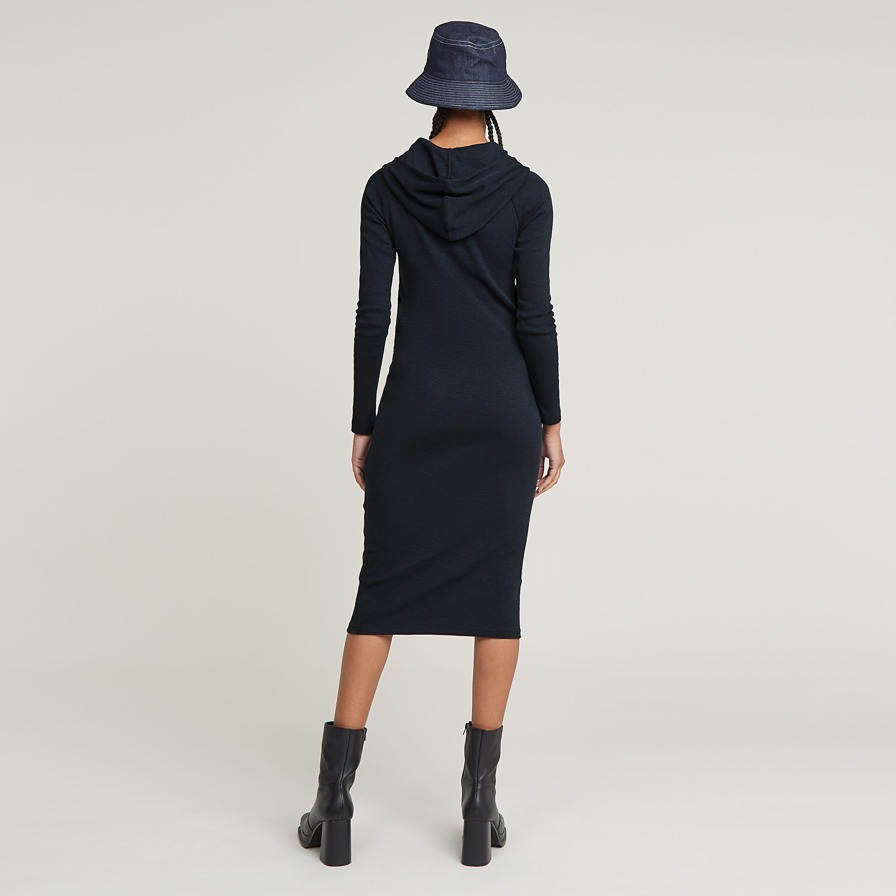 G-STAR Sommerkleid Half Zip Hdd Slim Dress mit Kapuze günstig online kaufen