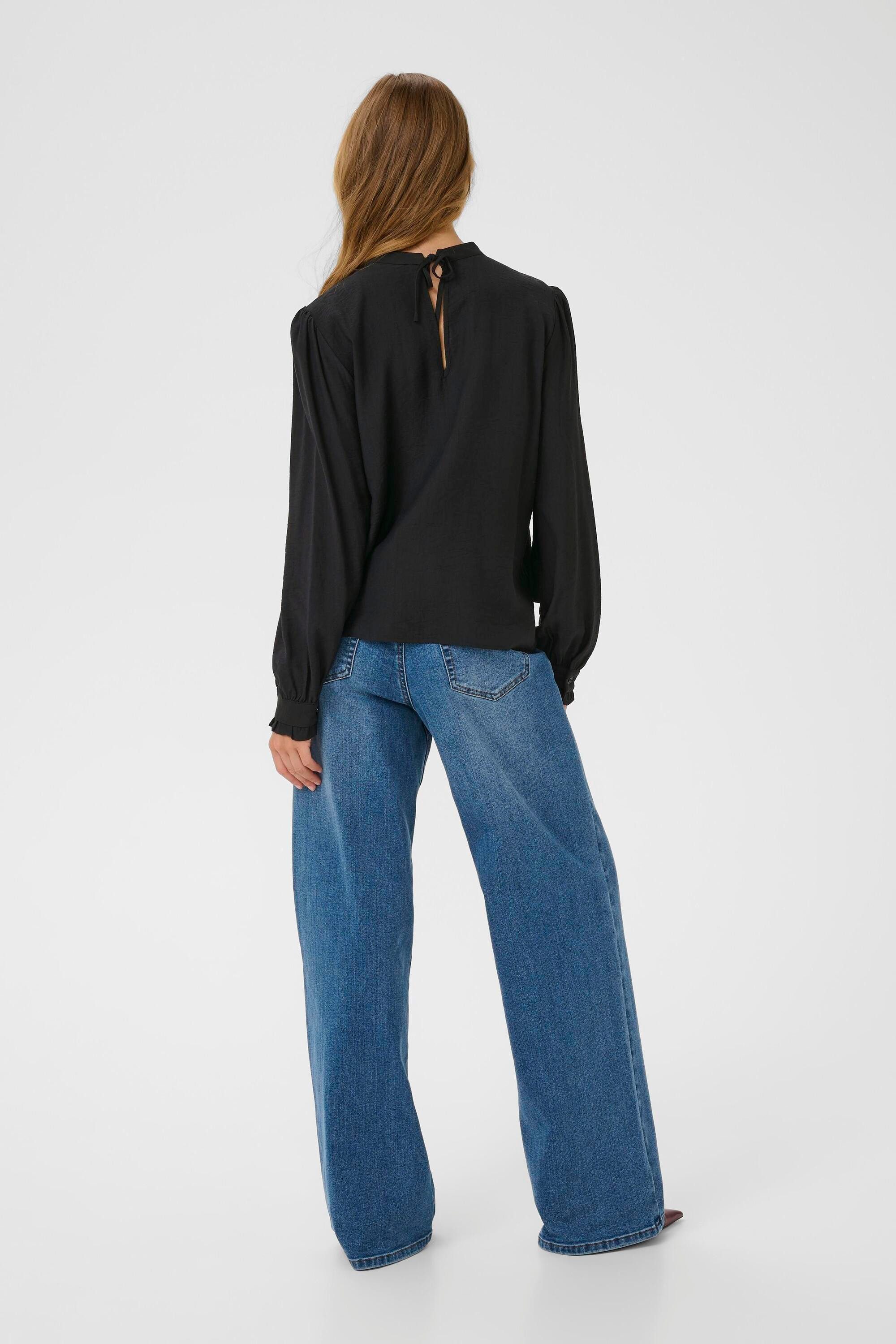 Langarmbluse Langarm-Bluse KArea