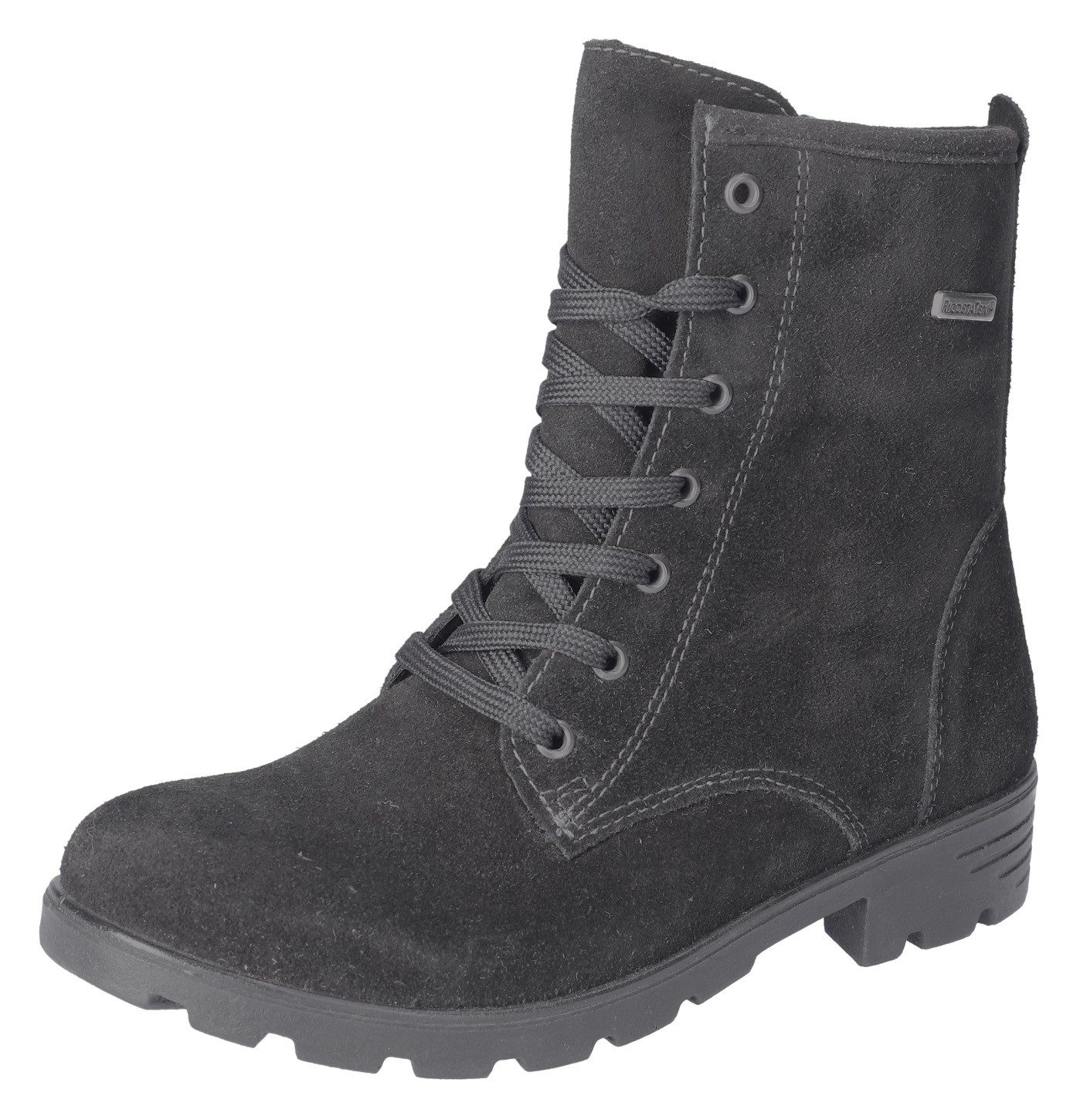 Ricosta Disera WMS: normal Schnürstiefel Bikerboots, Winterstiefel, Ботинки mit Blockabsatz