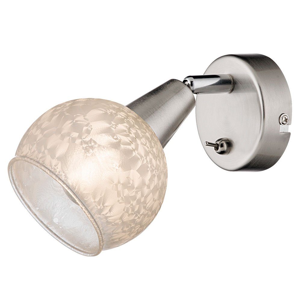 GLOBO LIGHTING Wandleuchte, Leuchtmittel nicht inklusive, Wandleuchte Wandlampe Spotleuchte Wandspotleuchte
