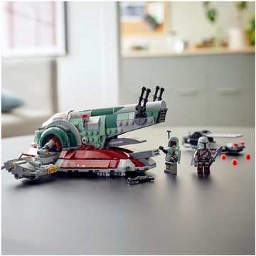 LEGO® Konstruktionsspielsteine Boba Fetts Starship™ (75312), LEGO® Star Wars™ Mandalorian, (593 St), Made in Europe