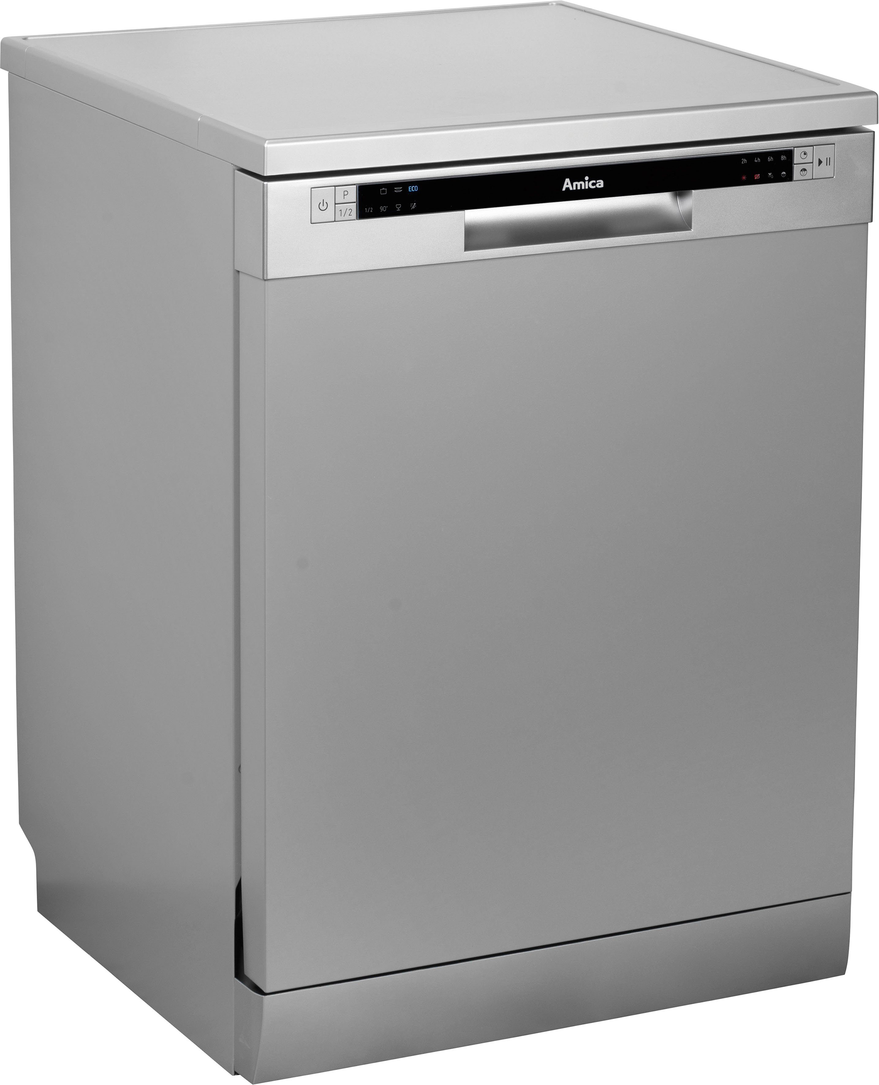 Amica Standgeschirrspüler GSP 542 010-1 Si, 12 Maßgedecke
