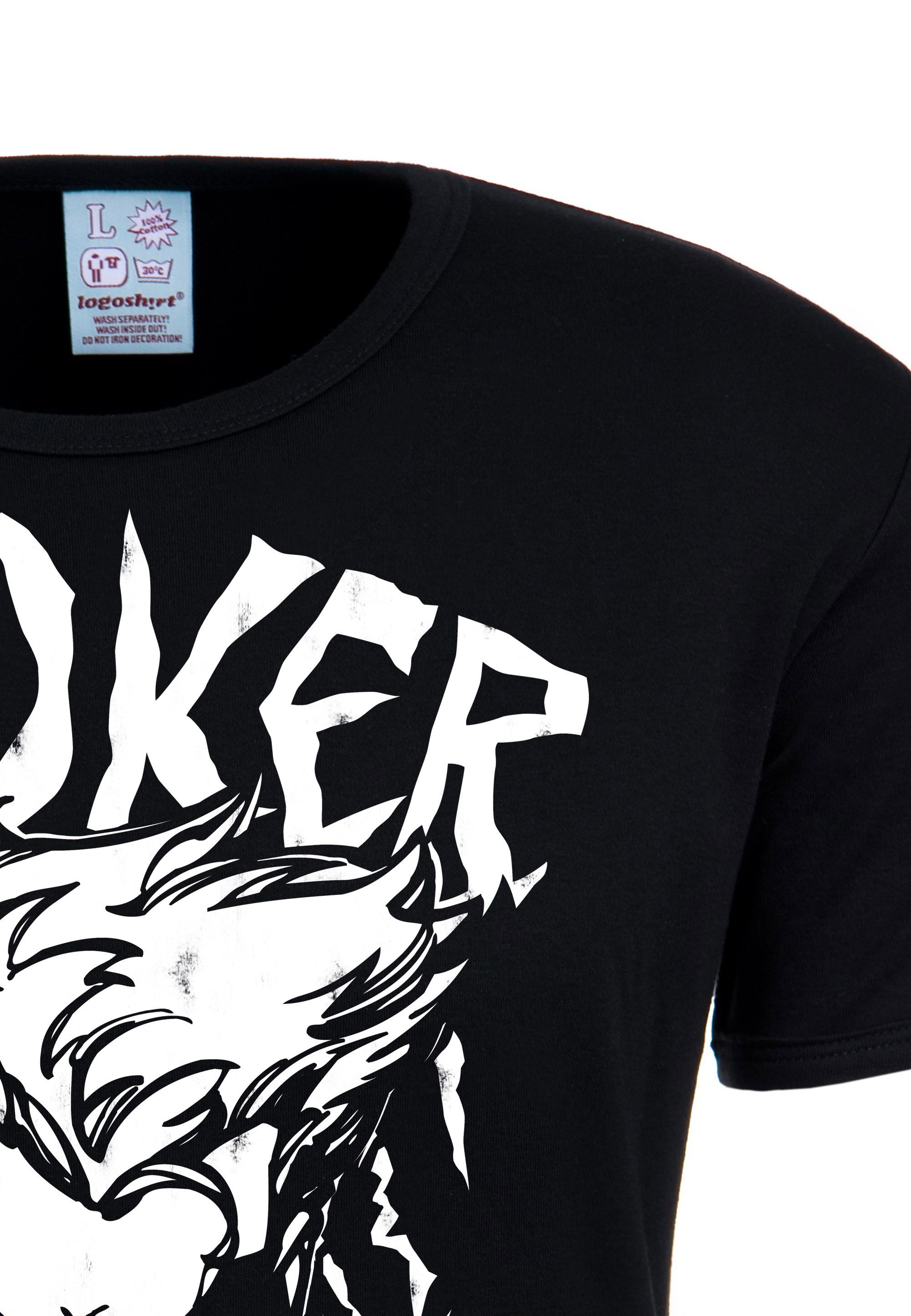 Aces The Joker tollem - T-Shirt Joker-Print LOGOSHIRT mit
