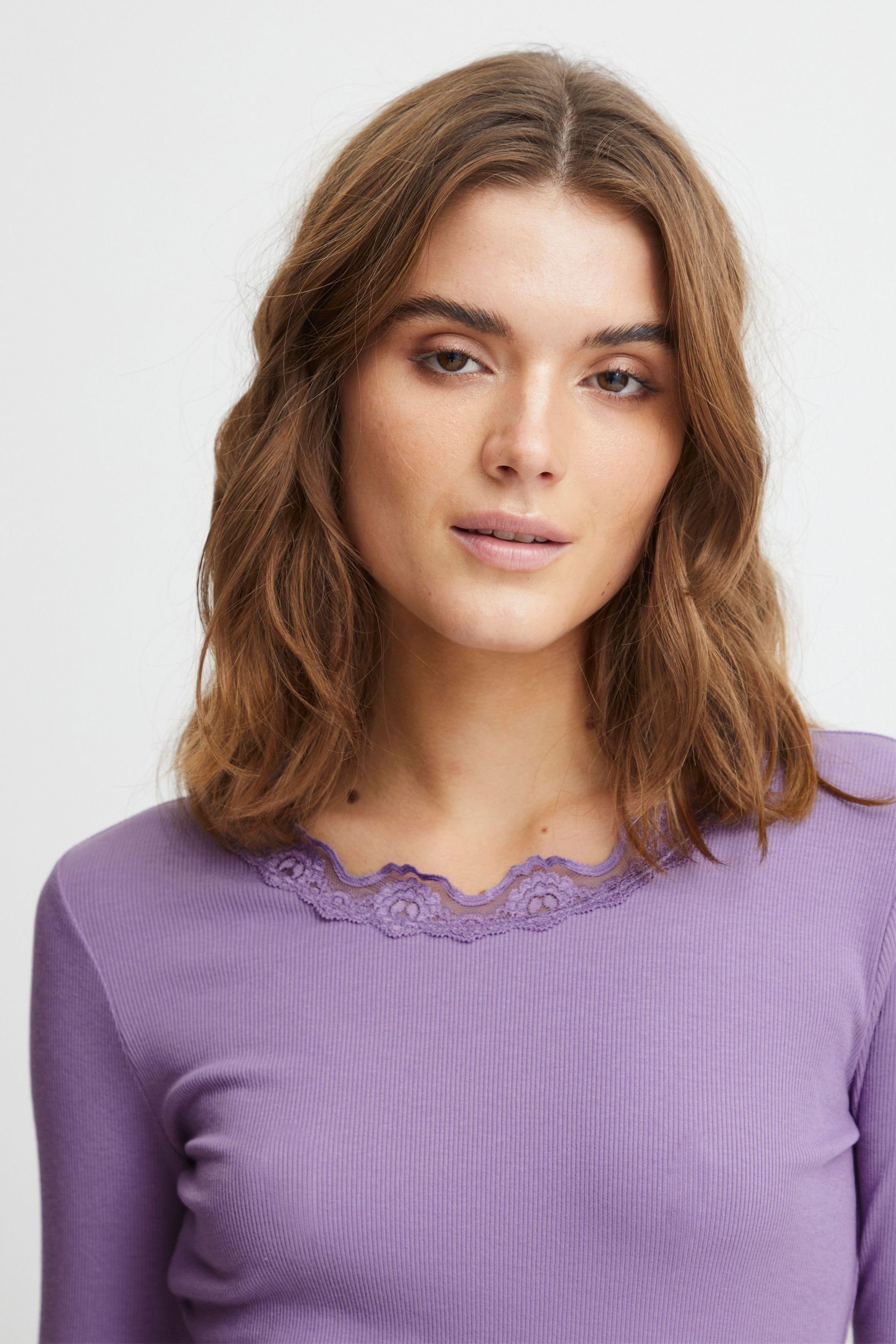 Fransa Haze FRHIZAMOND fransa T-shirt 2 Purple Langarmshirt