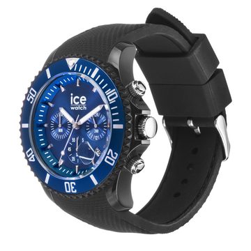 ice-watch Chronograph Ice-Watch Herrenarmbanduhr ICE chrono 020623 Black blue, (1-tlg)