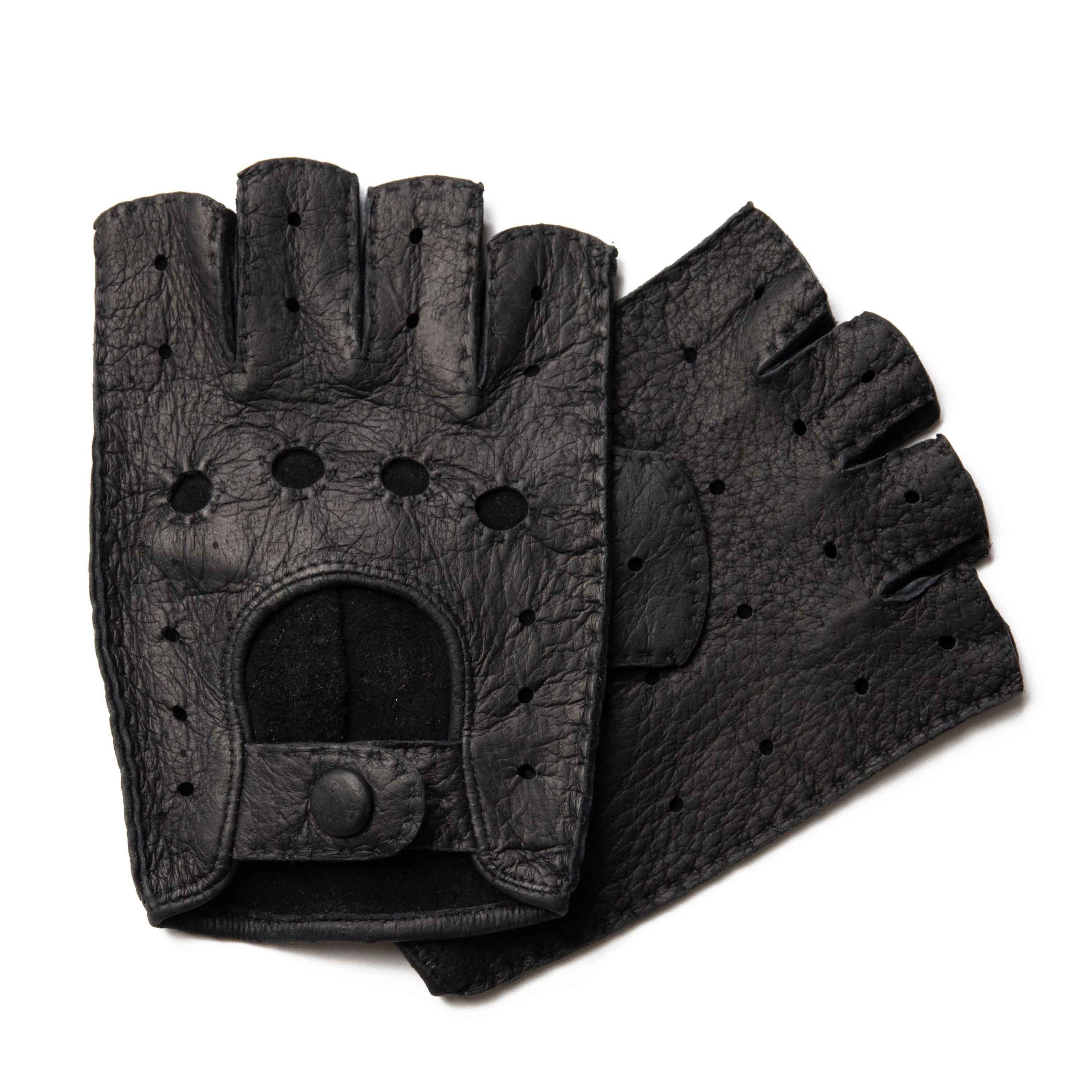 Hand Gewand by Weikert Lederhandschuhe Walter - Peccary Autofahrer Handschuhe - ungefüttert