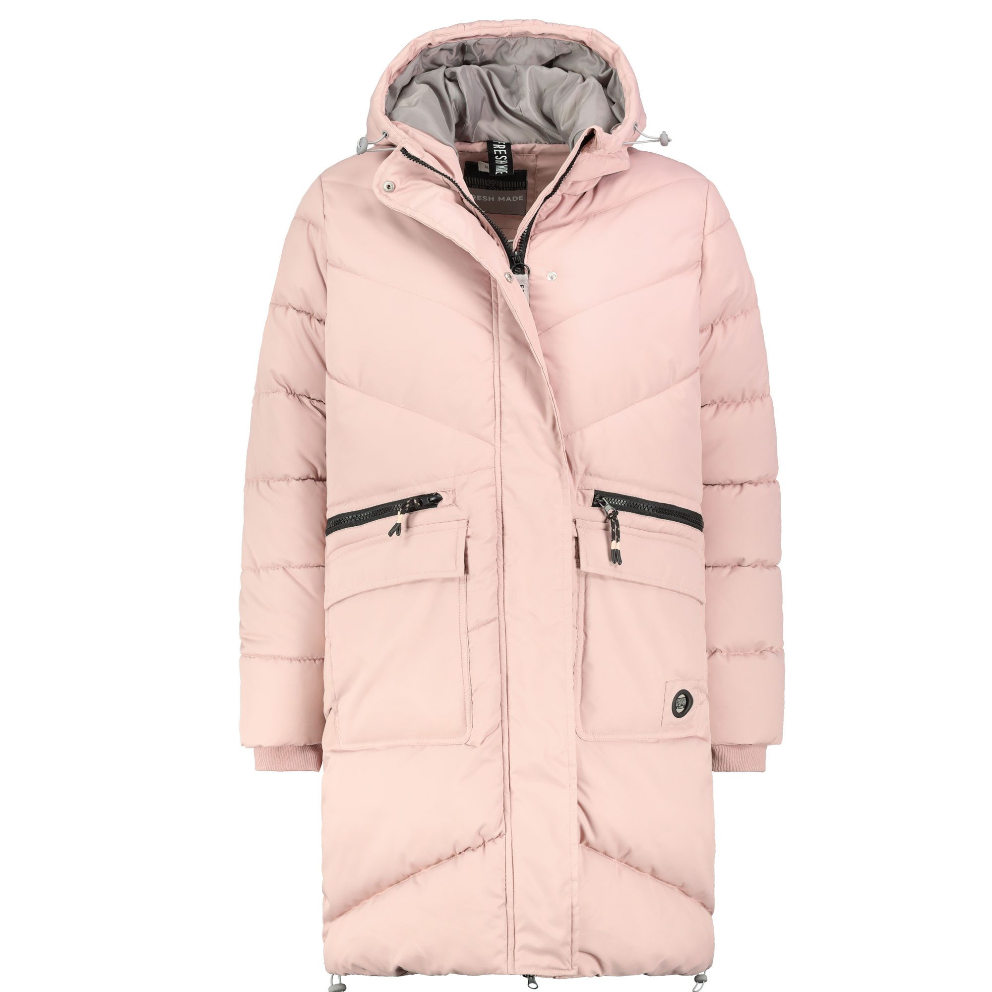 SUBLEVEL Steppjacke Damen Mantel mit Kapuze günstig online kaufen