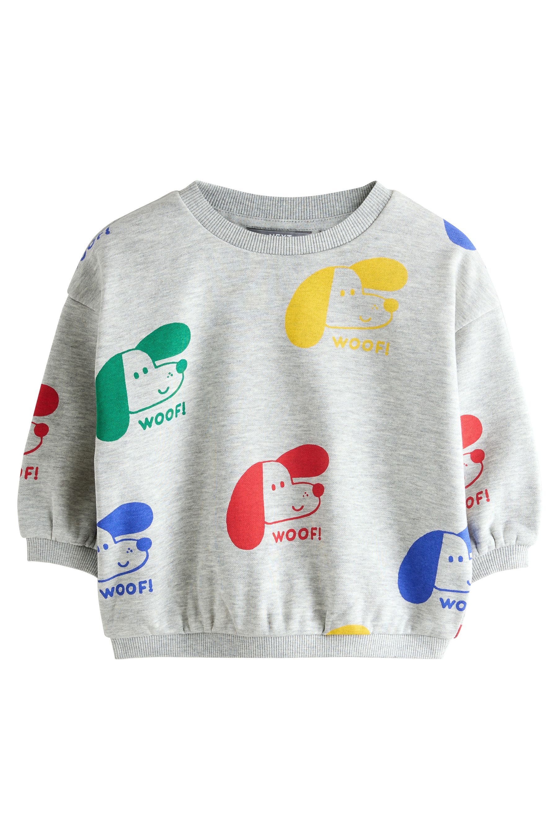 Next Sweater Rundhals-Sweatshirt mit Print (1-tlg)