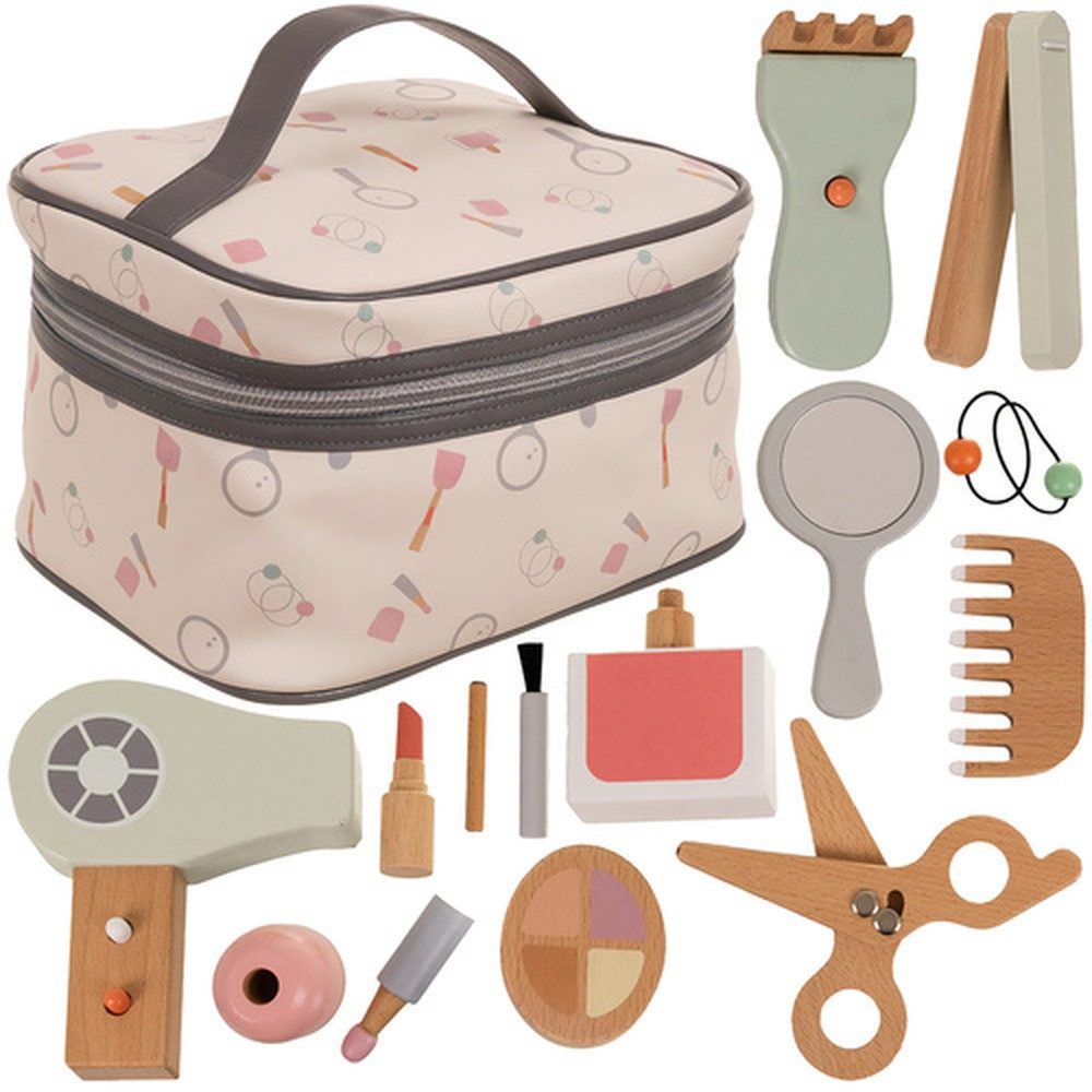 KRUZZEL Lernspielzeug Kinderkosmetikset 17-in-1 Make-up-Zubehör (Spar-Set, 17-St., Kreativität), Kinder erfinden Looks, Geschichten und Rollen