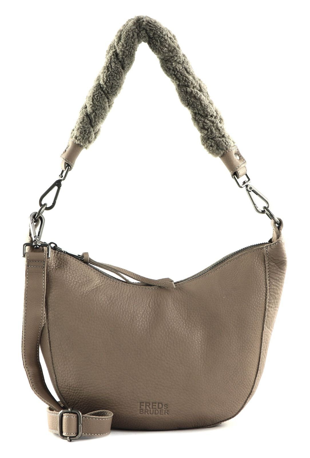 FREDsBRUDER Schultertasche Chinte Taupe