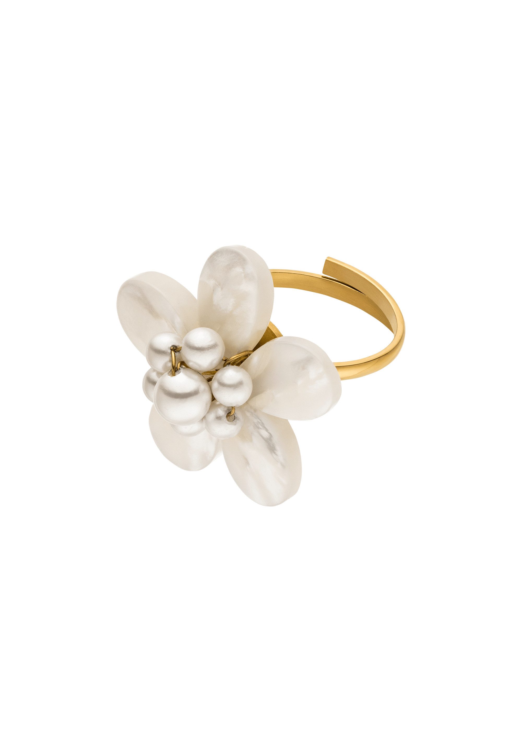 Purelei Fingerring Pearly Flower