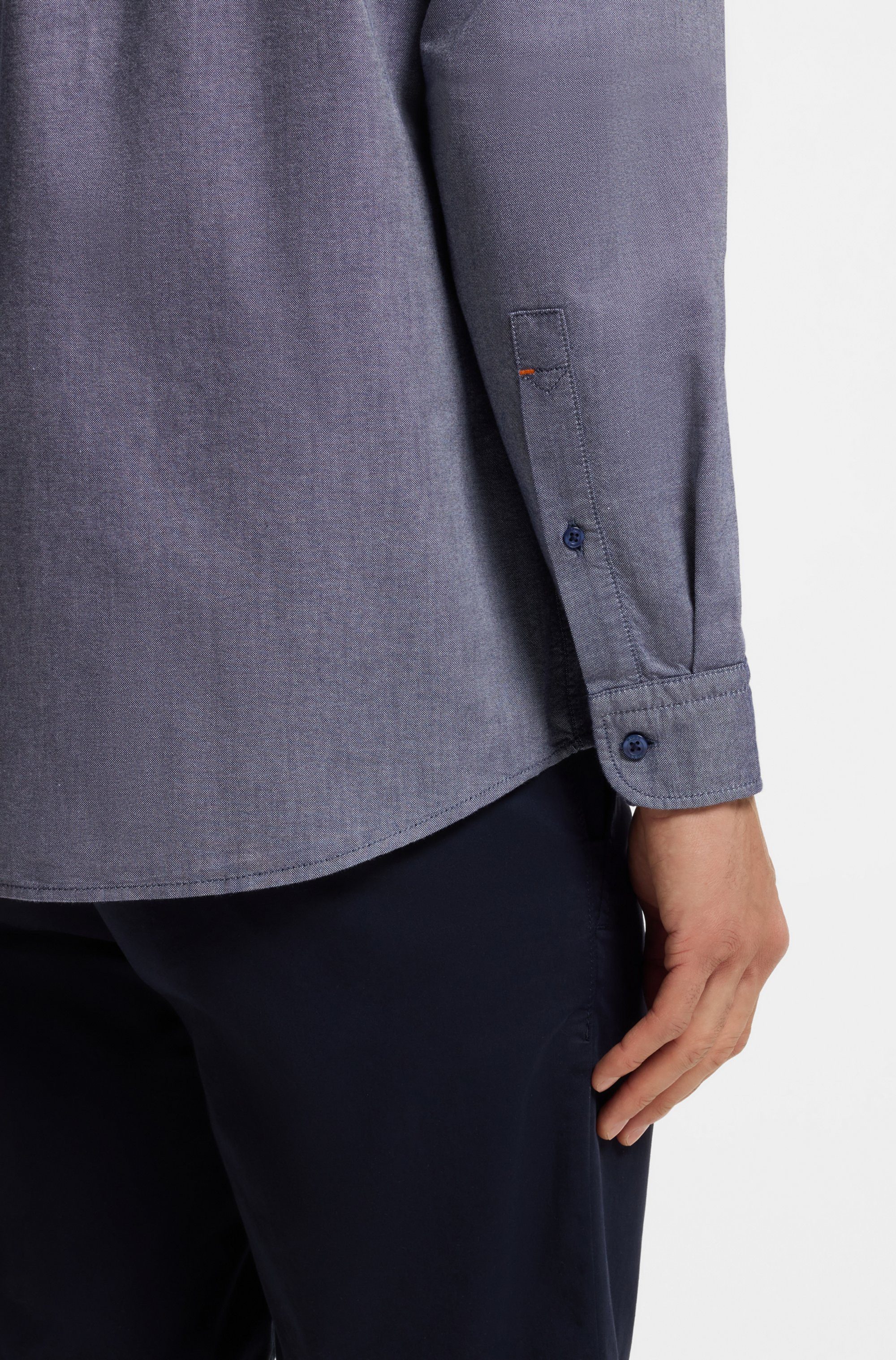 BOSS ORANGE Businesshemd Rickert mit Button-down-Kragen