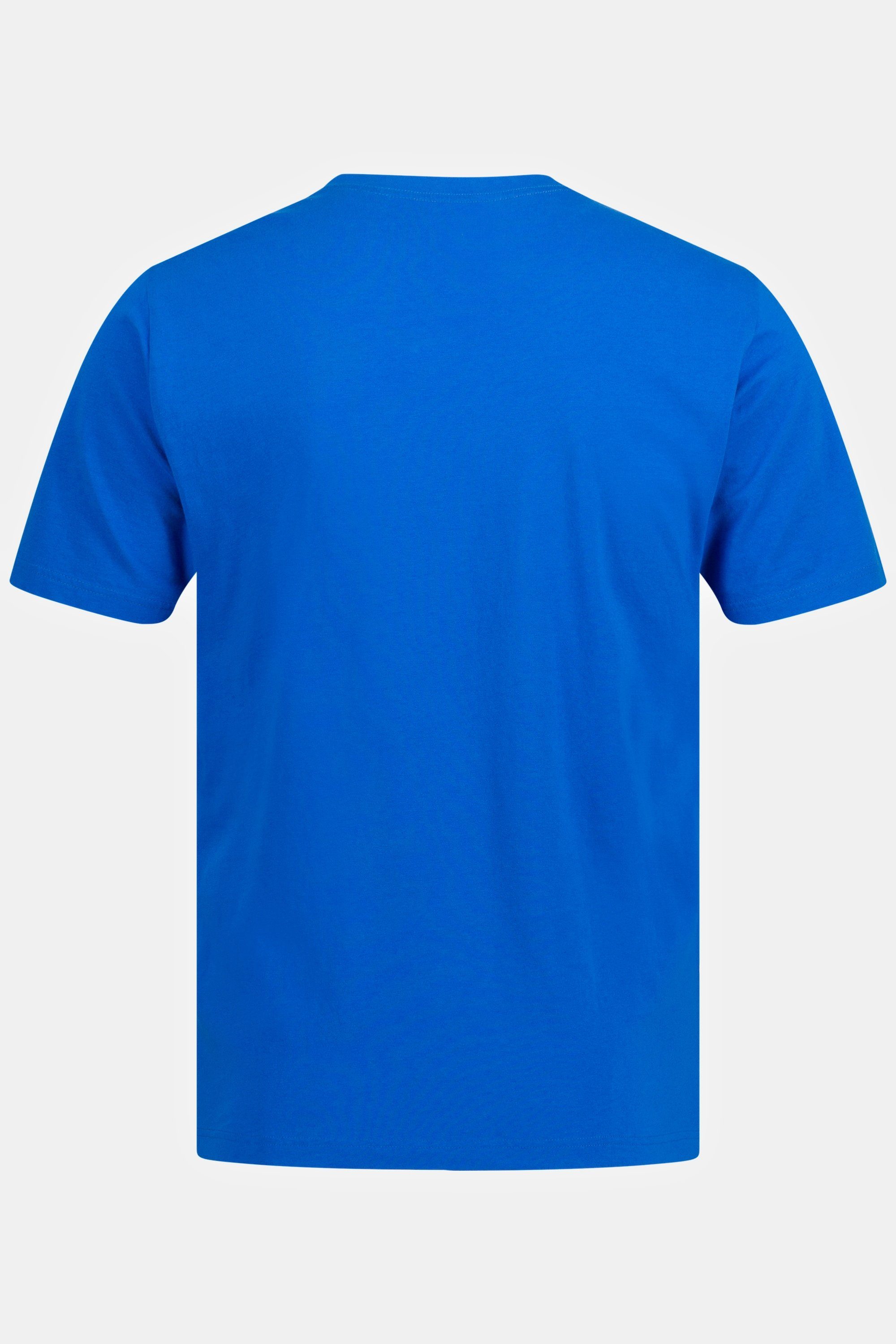 blau T-Shirt 8XL bis Basic T-Shirt V-Ausschnitt JP1880