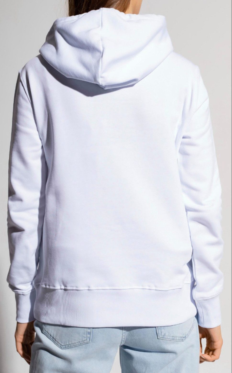 Versace Jeans Couture Hoodie Kapuzen Sweatshirt Hoodie Floral Stickerei Pullover Pulli mit Blumenstickerei