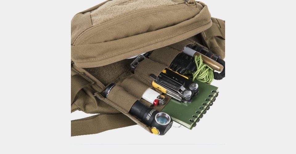 Helikon-Tex Bauchtasche Helikon-Tex Bandicoot Bauchtasche mit 2,7 Liter in lavarot (1-tlg), entnehmbarer Organizer