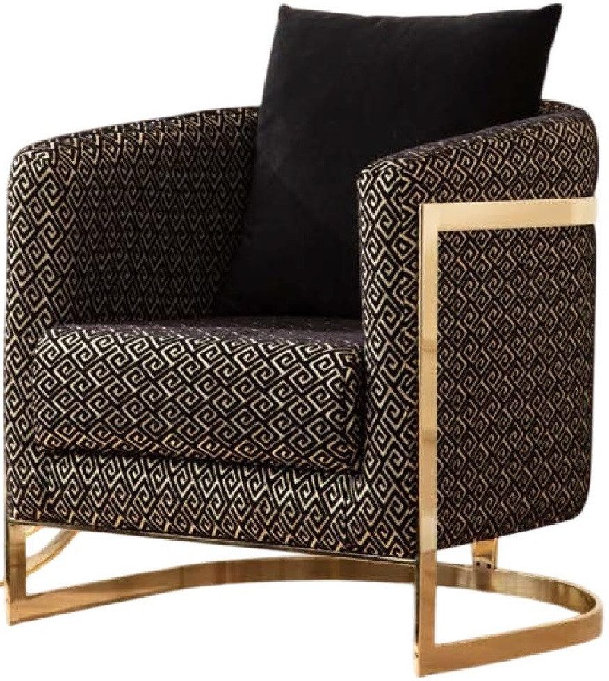 Xlmoebel Loungesessel Eleganter Designer-Einsitzer aus hochwertigem Material in Luxuriös (Sessel), Hergestellt in Europa