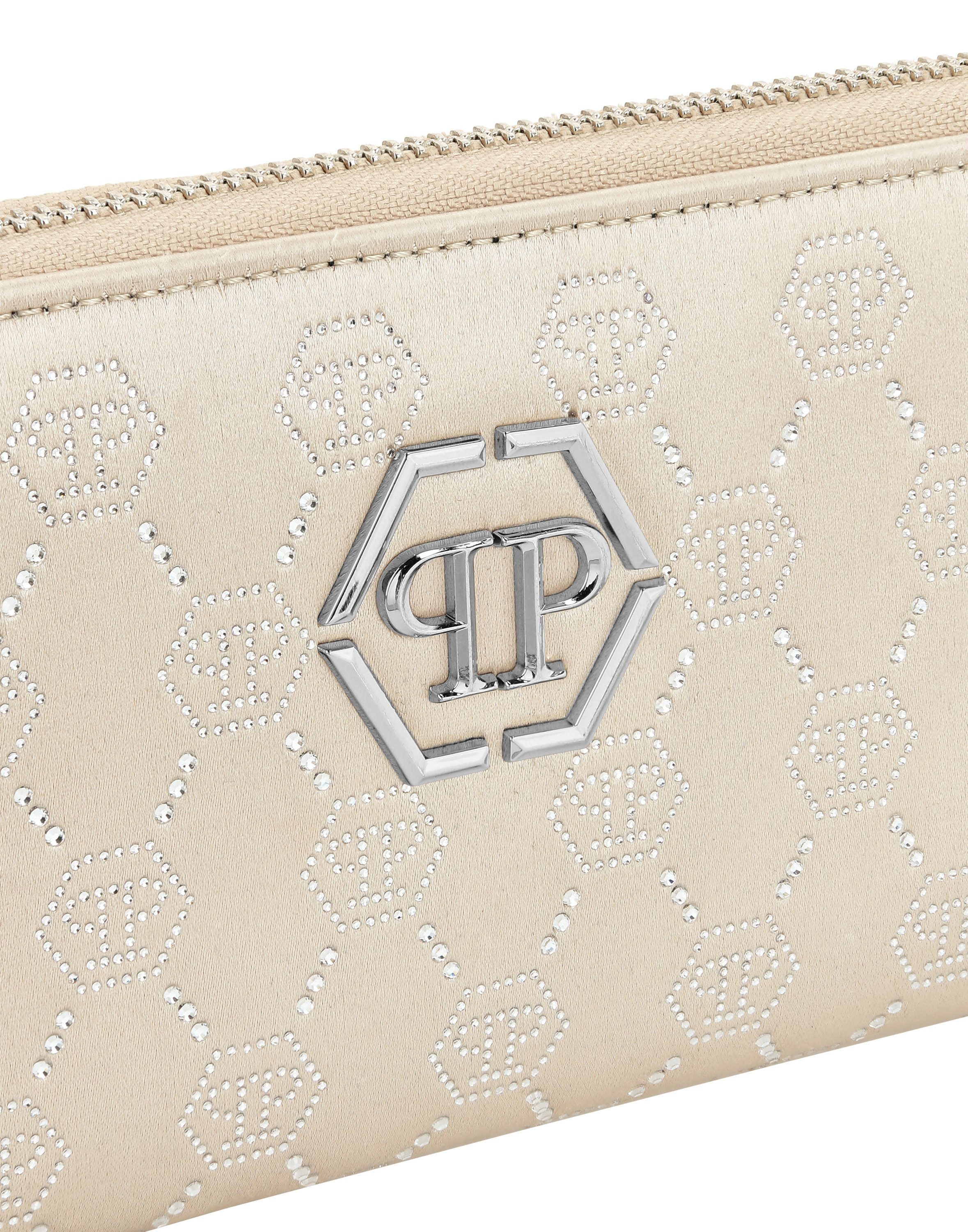 PHILIPP PLEIN Clutch Reißverschluss-Geldbörse
